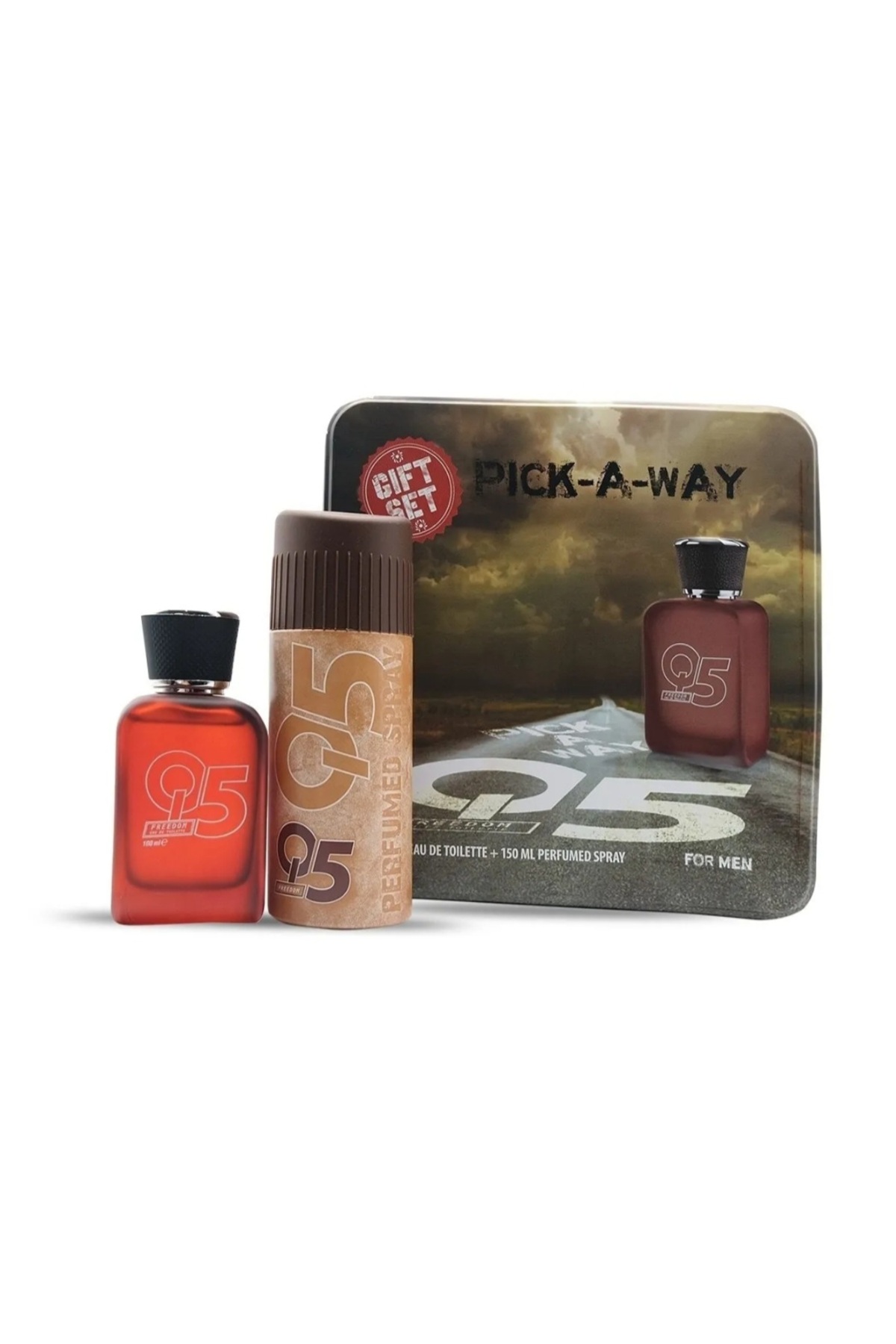 Q5 Erkek Parfüm&deo Set Freedom 100+150 Ml (kofre) — 521117055210-0104