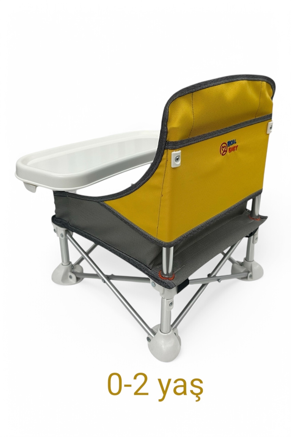 REALBABY Portatif Katlanabilir Taşınabilir Mama Sandalyesi (6AY-24AY) fotoğrafı 5 (önizleme)