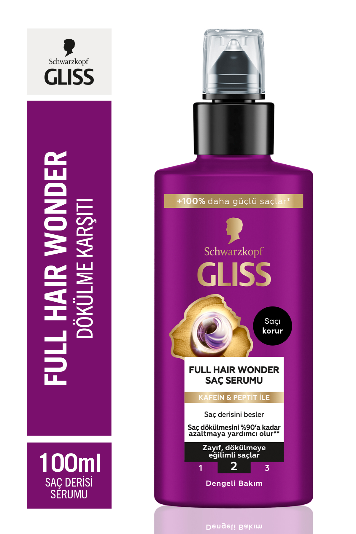 Full Hair Wonder Dökülme Karşıtı Saç Bakım Seti — SET.HNKL.5229 — تصویر 5 از 12