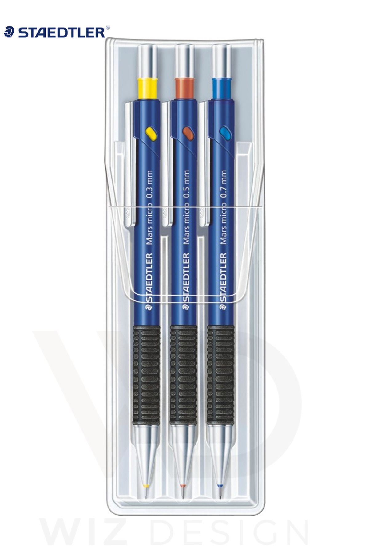 Staedtler-Mars Micro Mechanical Pencil Set of 3 0.3-0.5-0.7 mm 1