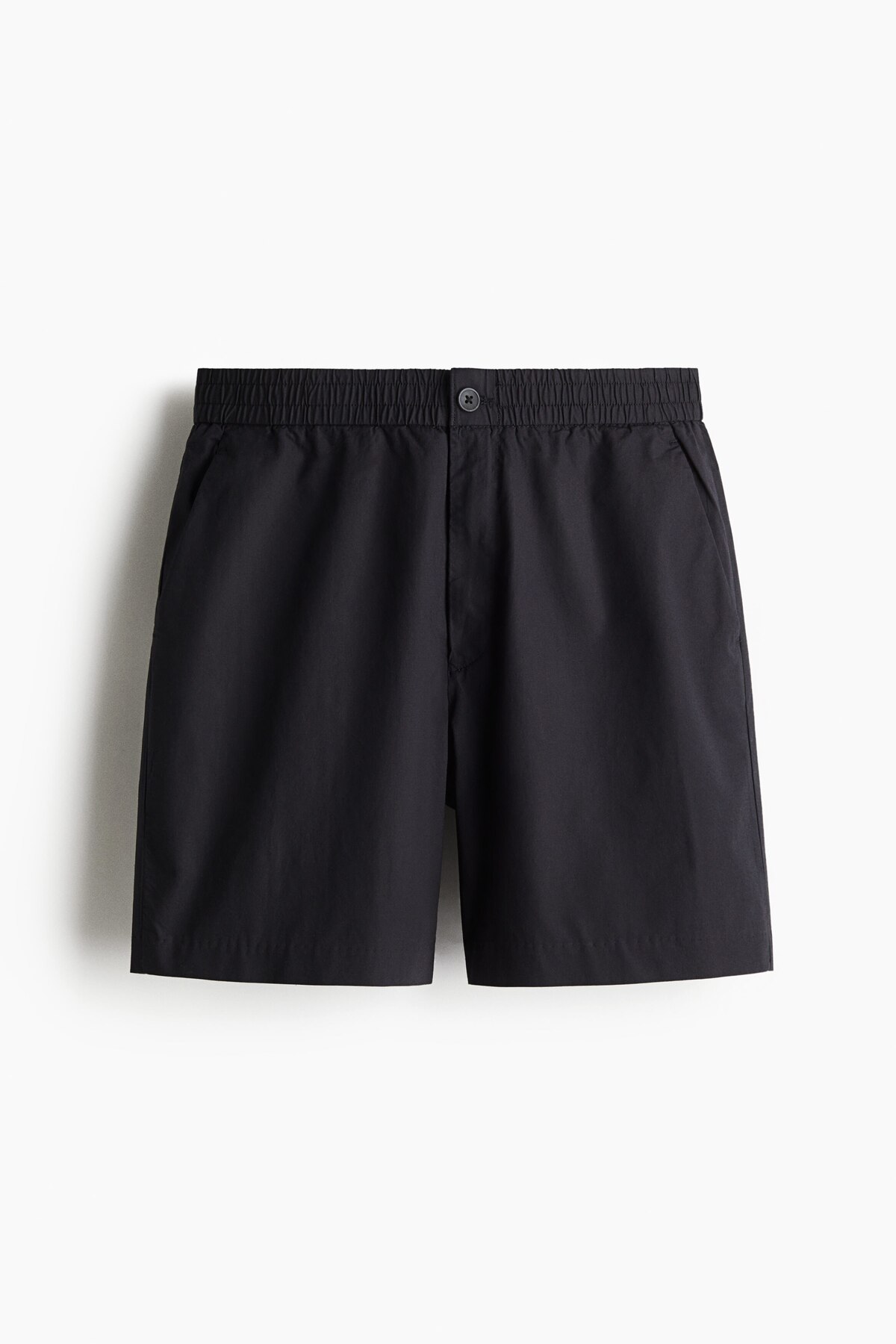 شلوارک پوپلین مدل Relaxed Fit اچ اند ام شلوارک برمودا H&M