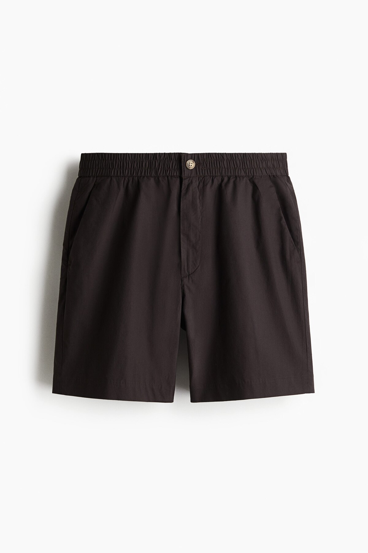 شلوارک پوپلین مدل Relaxed Fit اچ اند ام شلوارک برمودا H&M