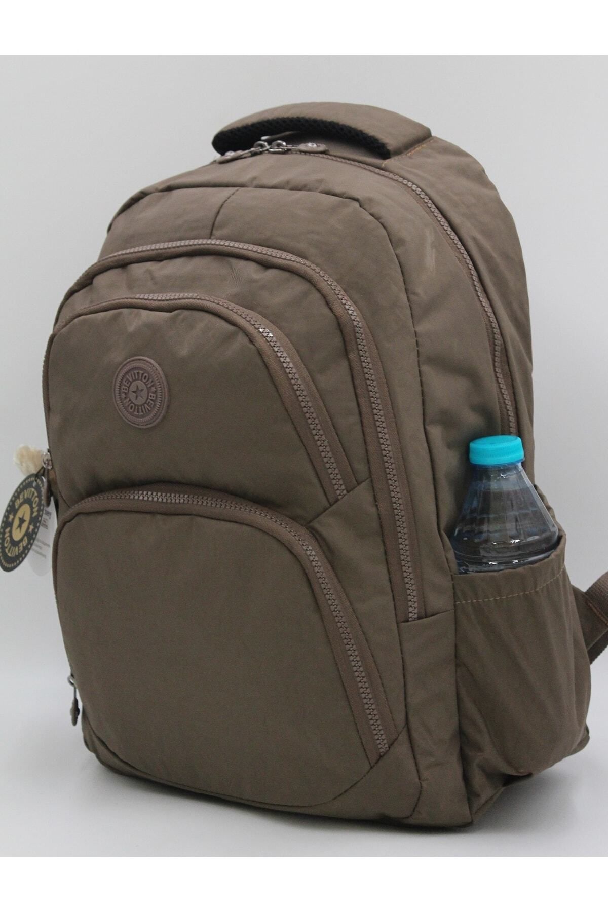 Bevitton-Unisex Backpack - Waterproof Fabric Mink 2100 3
