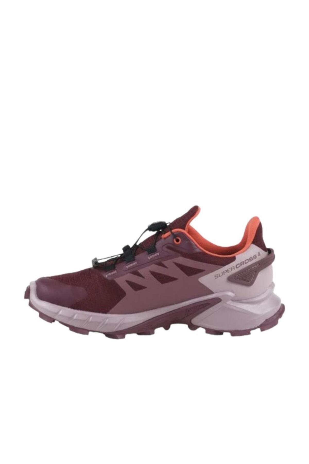 Salomon  Supercross 4 Gtx W L47594500 Pembe Outdoor Ayakkabı