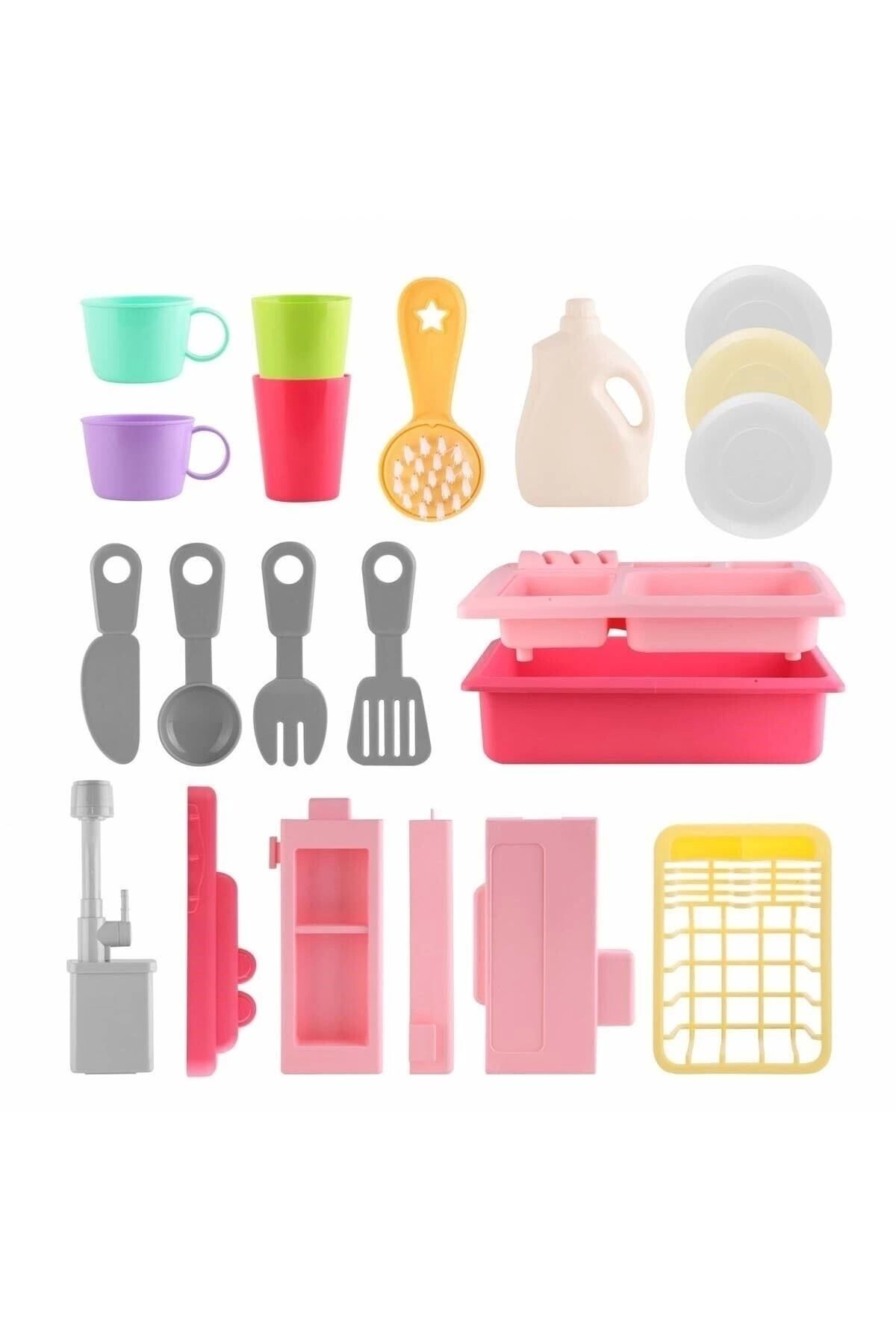 lets be child-Fuchsia Interactive Sink Set 4