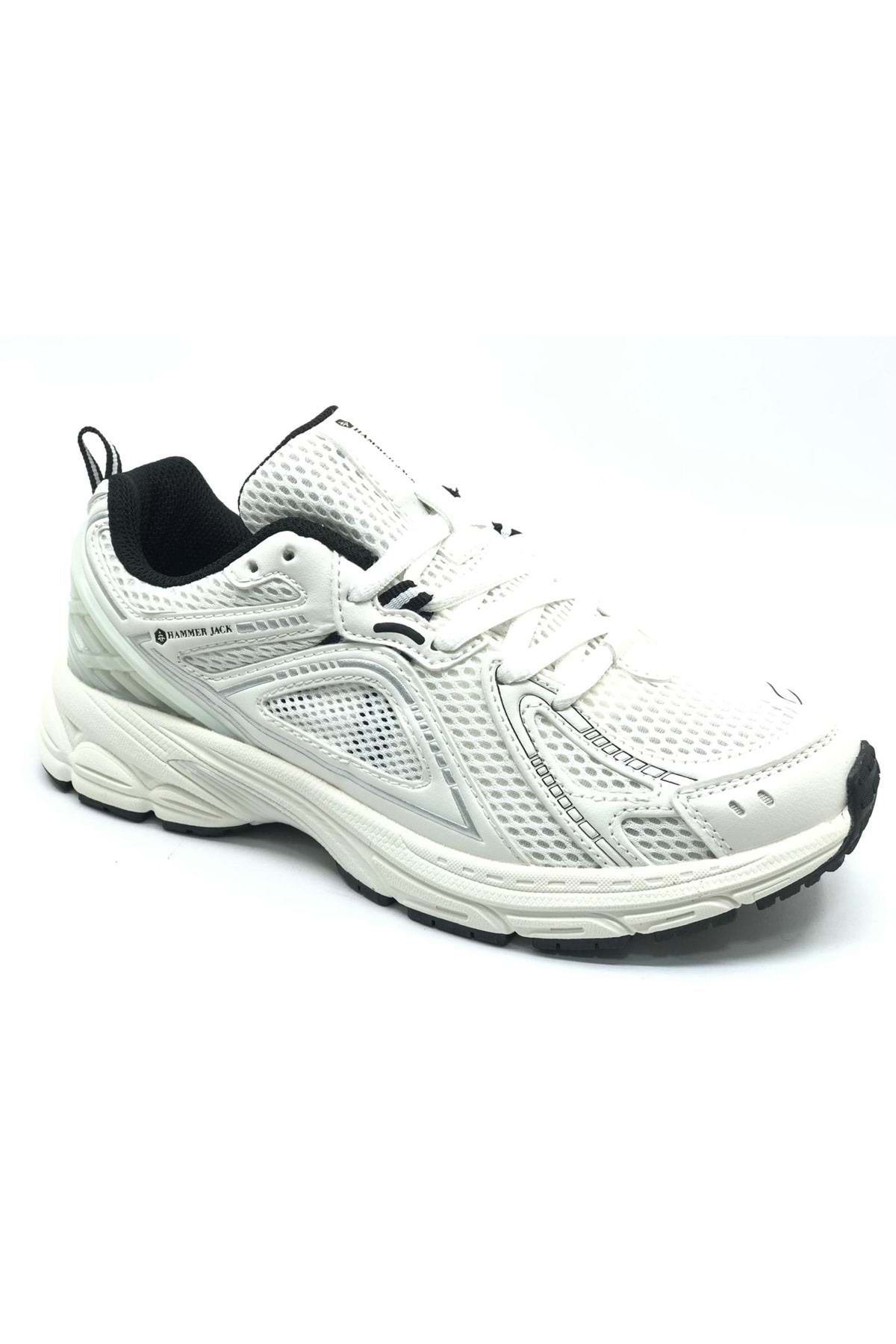 Hammer Jack-101-25028 Hamlet Running Shoes Unisex Sports Shoes White-Black 2