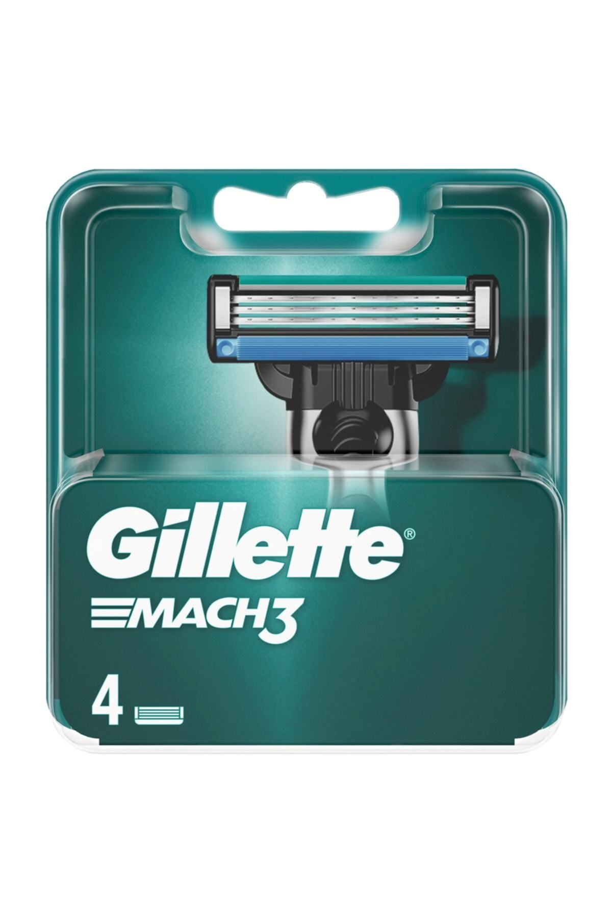 Gillette-Mach3 Replacement Shaving Blade Set of 4 2