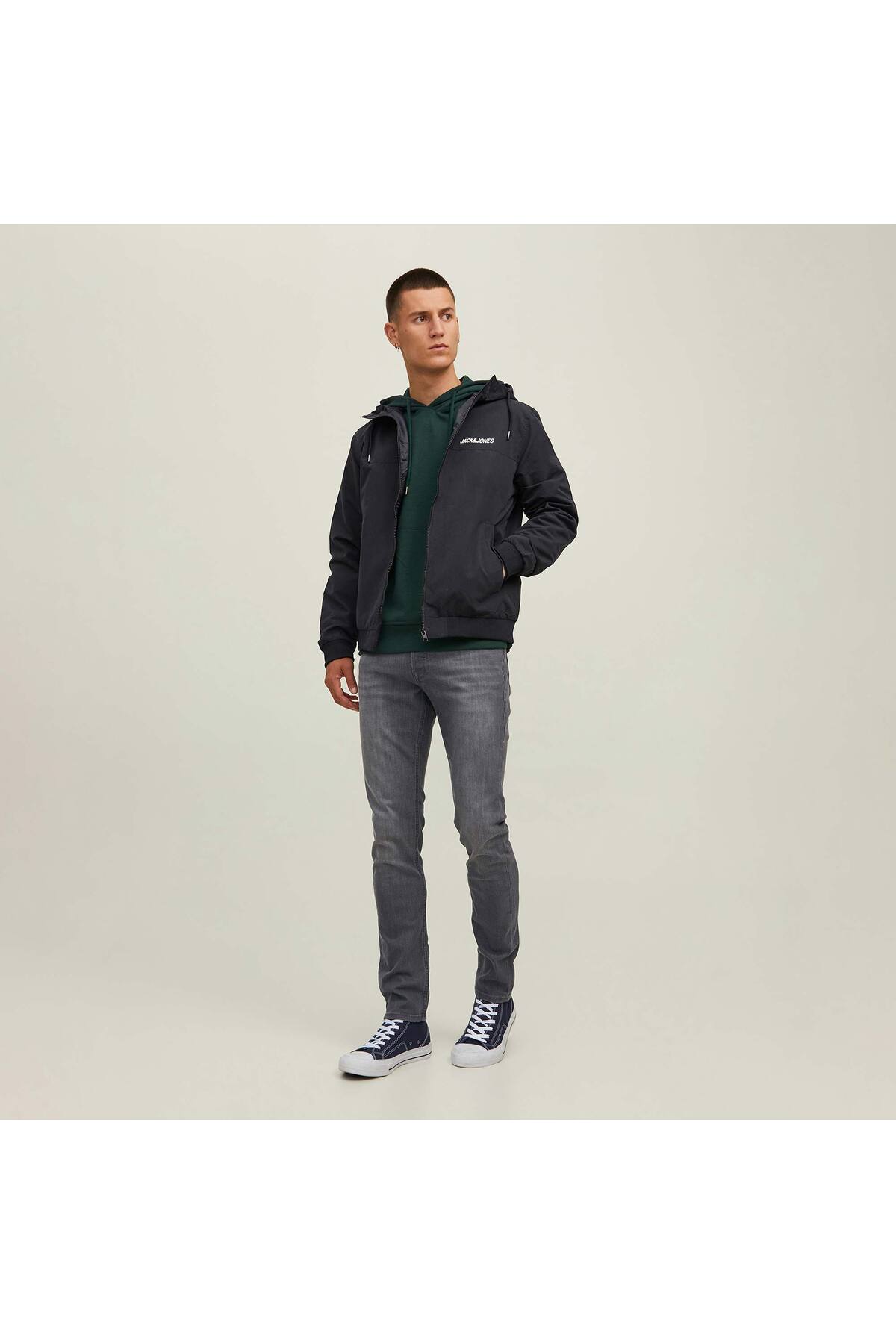 Jack & Jones  Rush Erkek Siyah Ceket (12200208-B) - Görsel 3