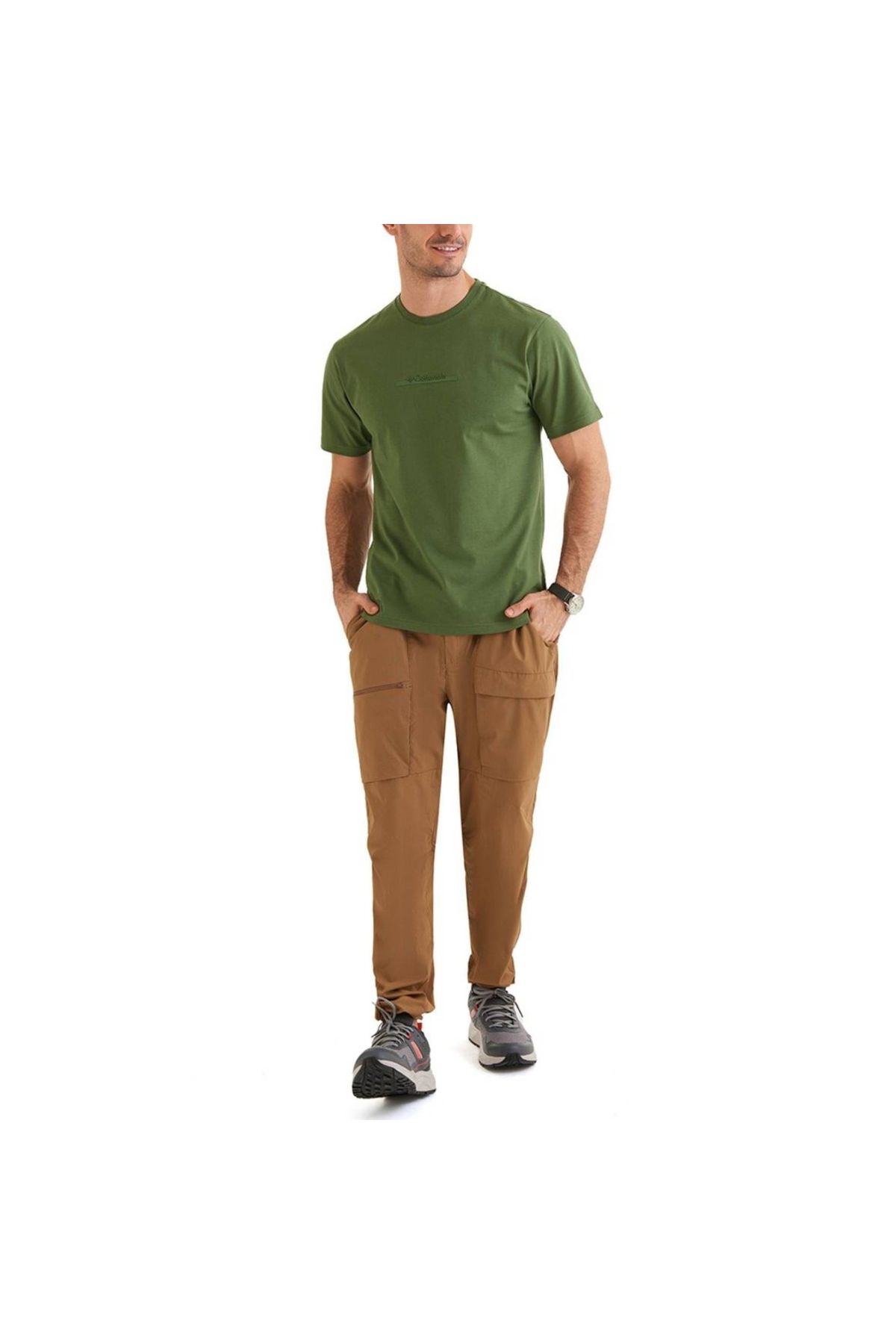 Columbia-Мъжка тениска Csc M Bar Split Graphic SS Tee Cs0121 3