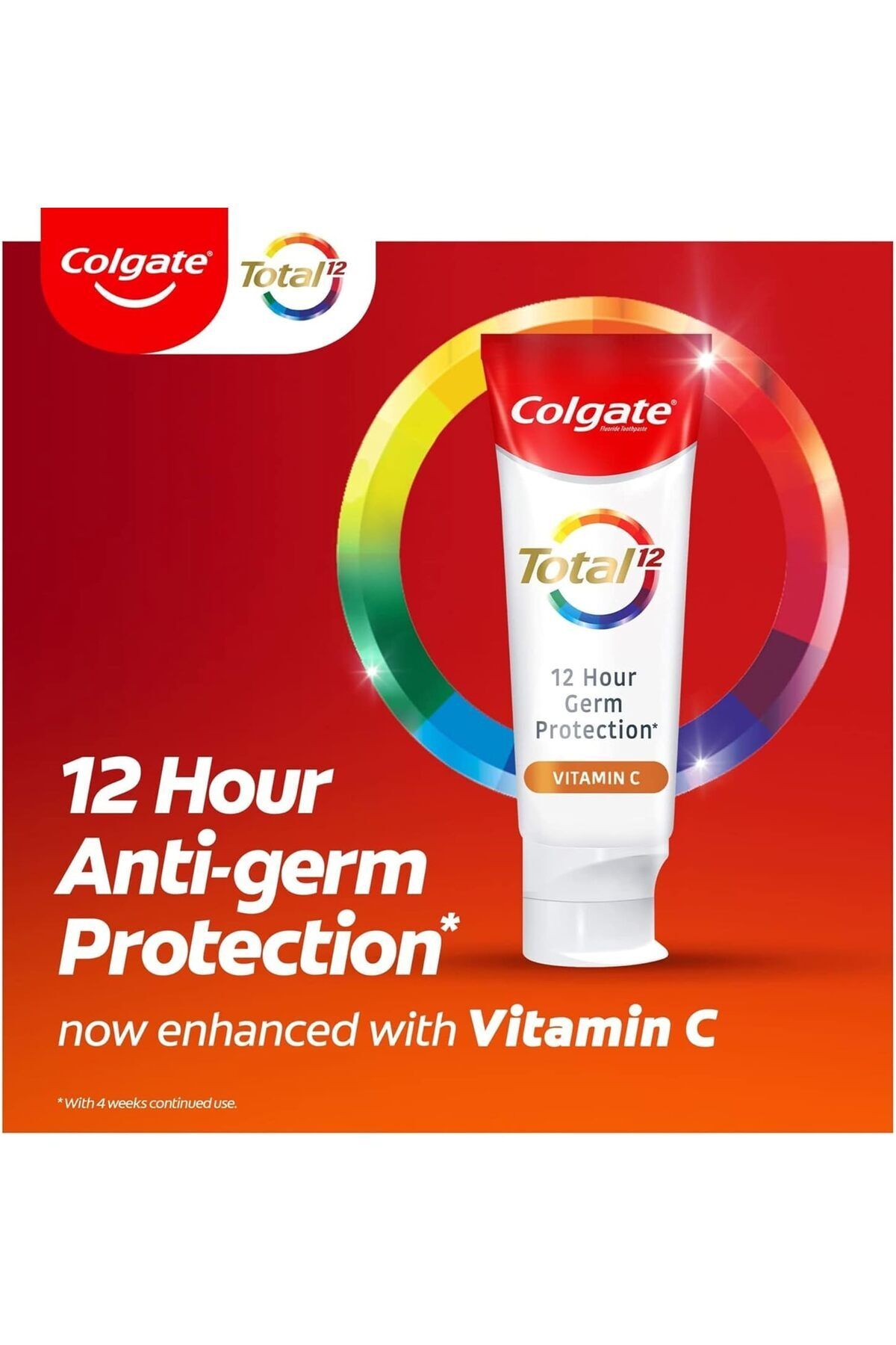 Colgate-T.p 75ml Total 12 Vitamin C (833410) --- Colgate Toothpaste 75ml Vitamin C 2