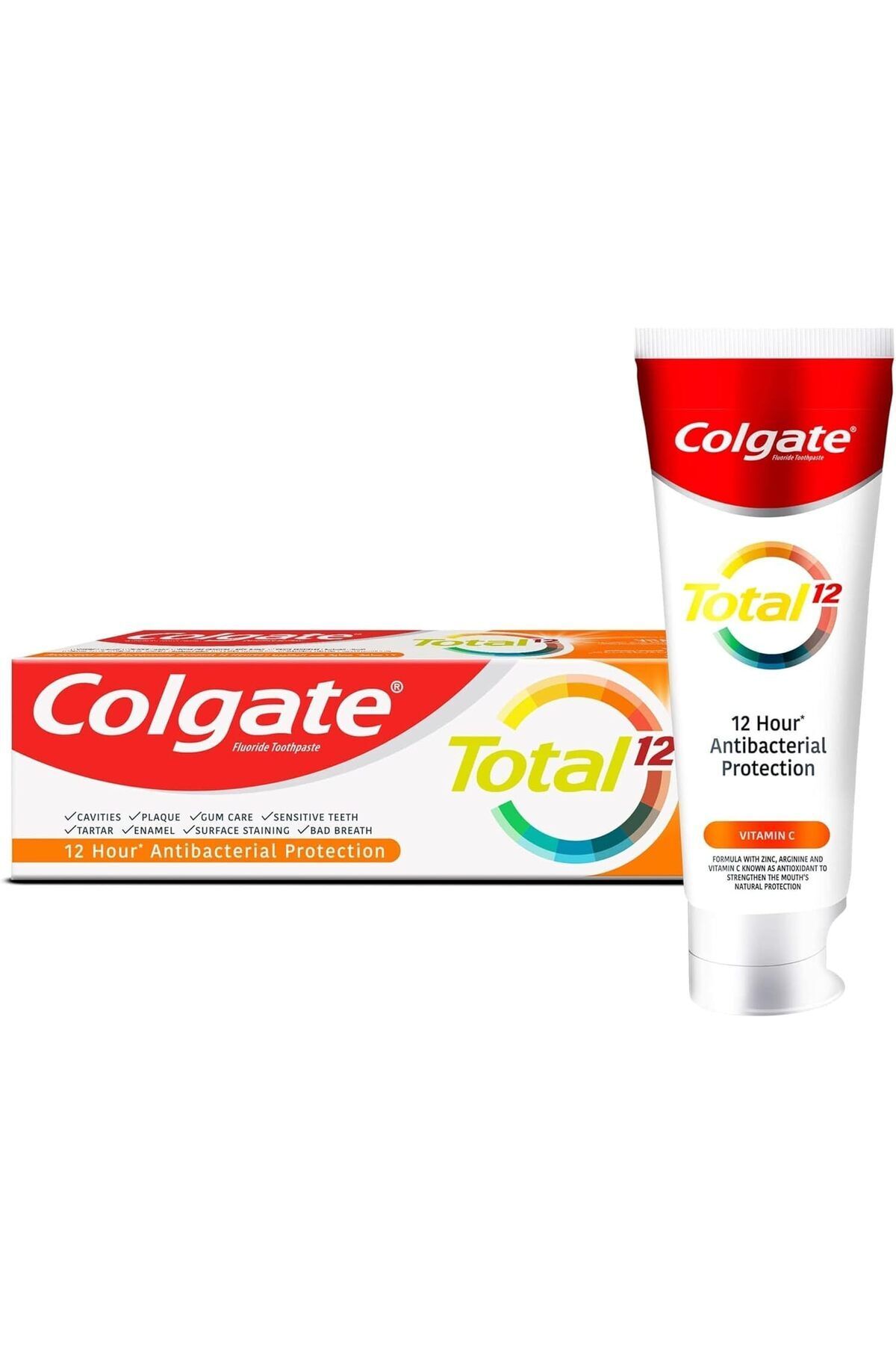 Colgate-T.p 75ml Total 12 Vitamin C (833410) --- Colgate Toothpaste 75ml Vitamin C 1