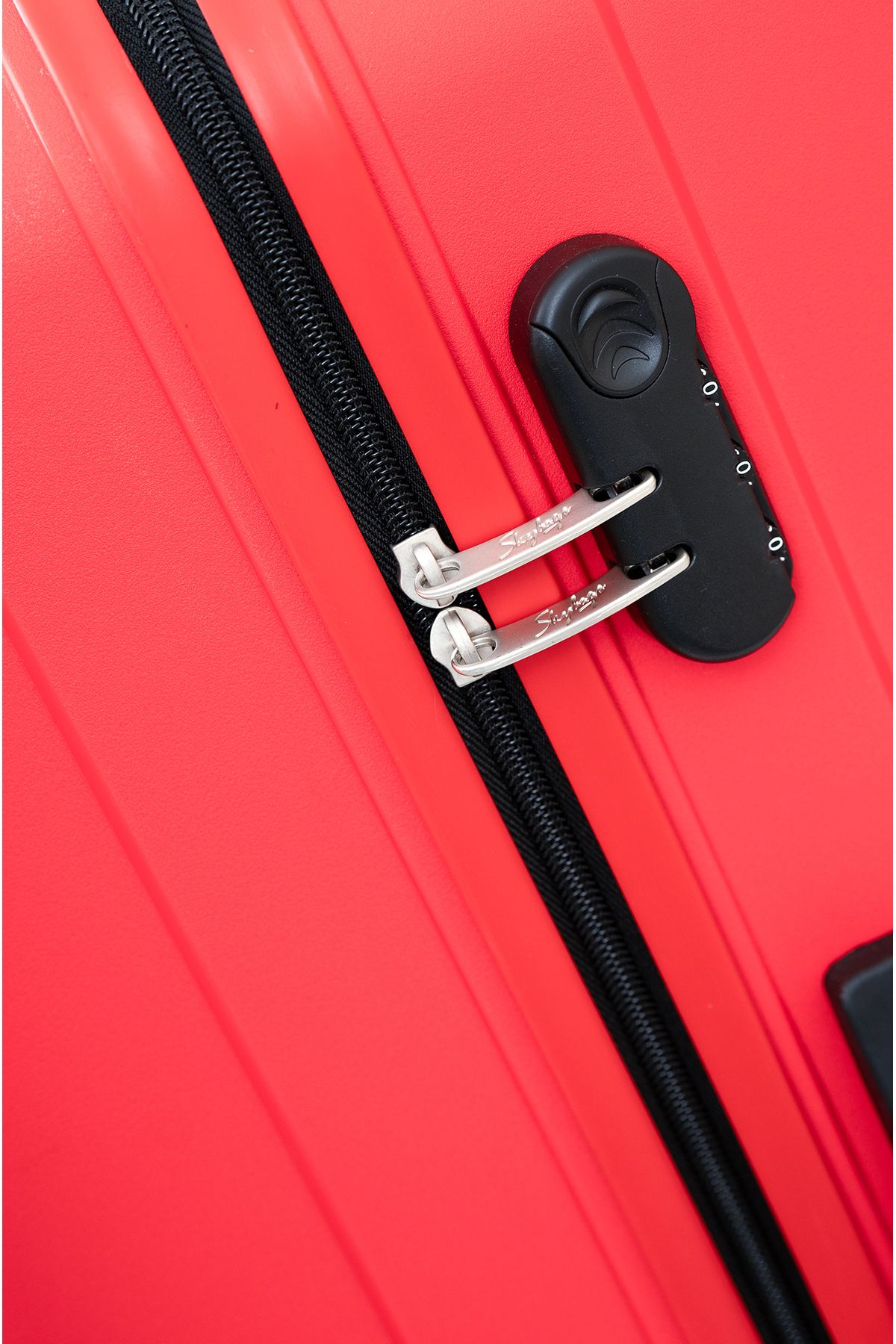 Skybags-Set of 3 Luggage Trolley| Hardcase PP Material| 3-Digit Combination Lock-28/24/20- Red 6