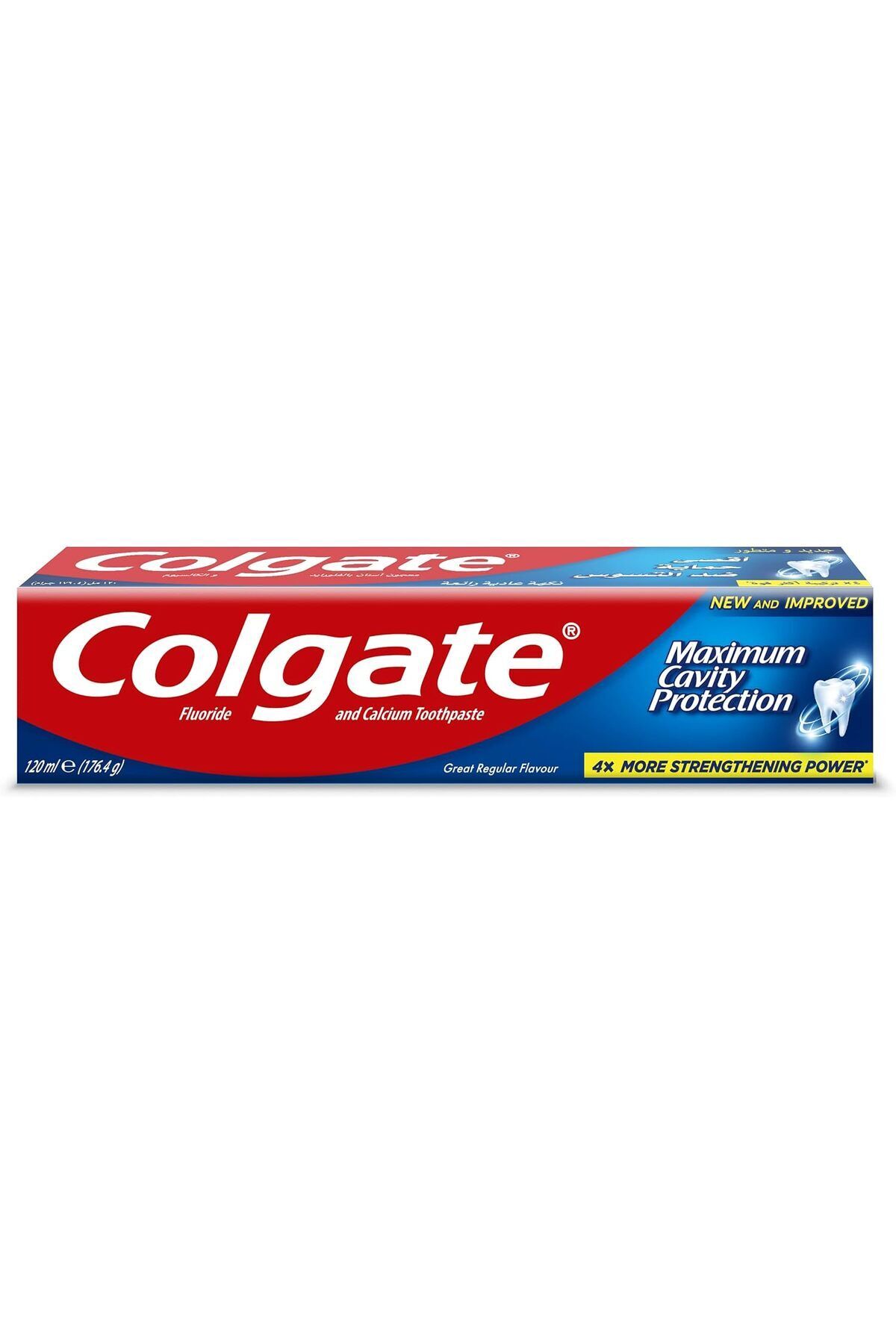 Colgate-T.p 120 ml Maximum Cavity Protection 1874 --- كولجيت ماكسيموم كافيتي بروتكتيون 120 مل 8