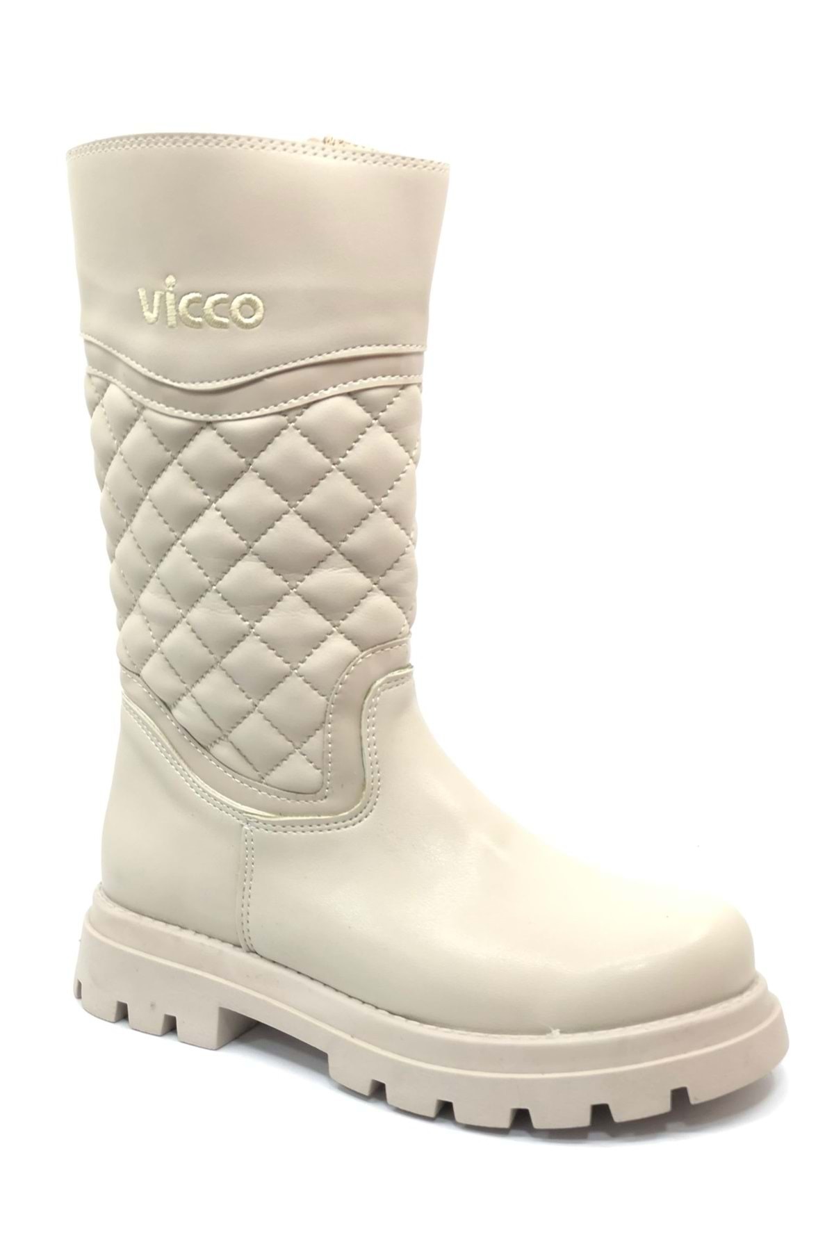 Vicco  Kız Çocuk Lux Filet Çizme - Bej - Görsel 2