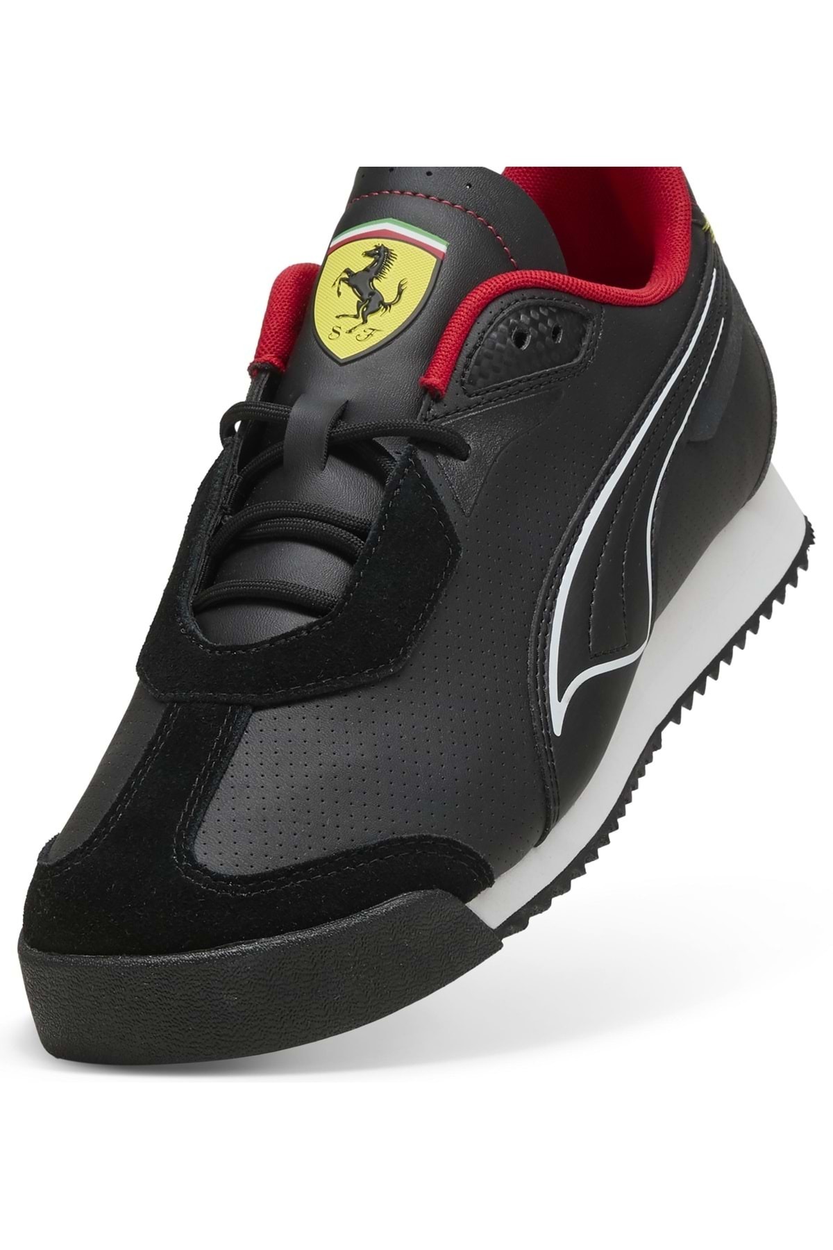 Puma 308709 SF Ferrari Roma S Erkek Spor Ayakkabı SİYAH görsel 3
