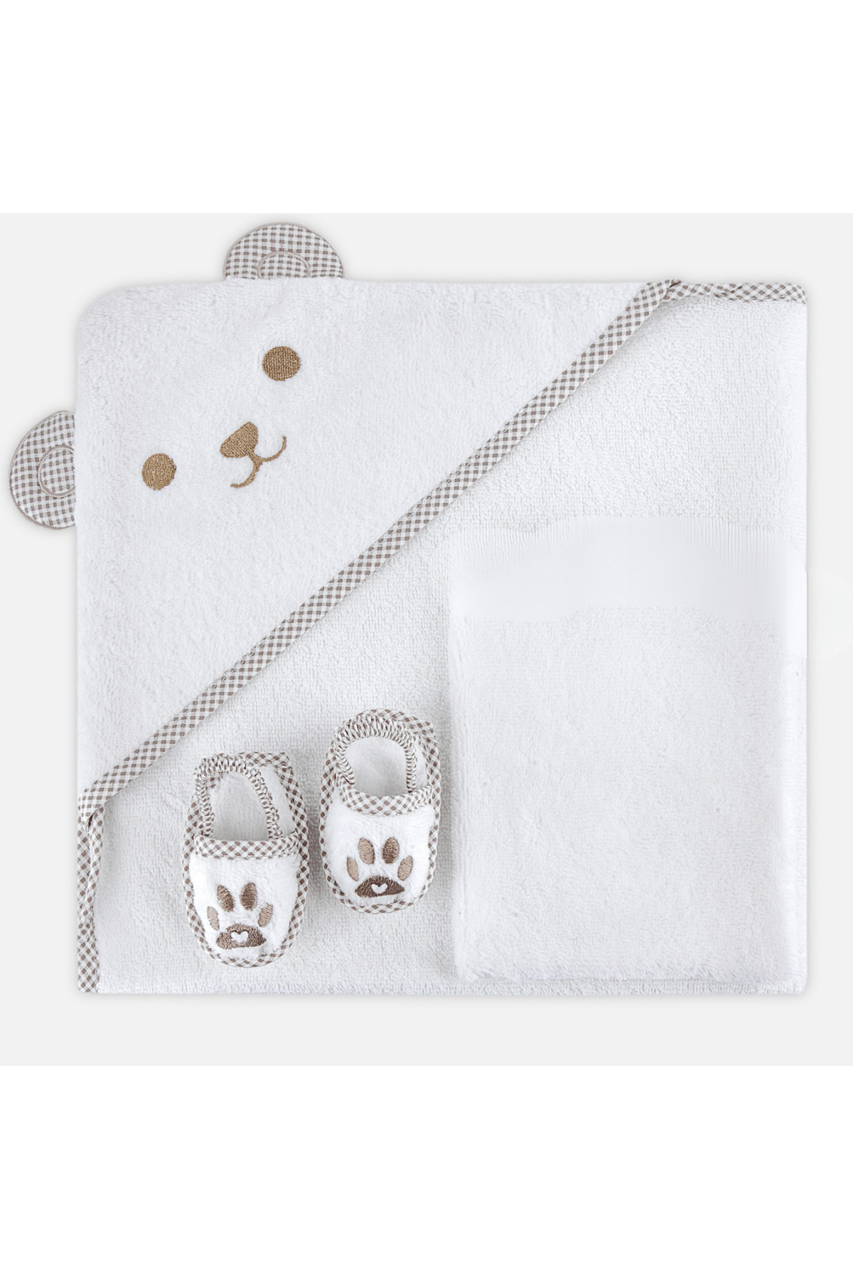 Miespiga Bebek Havlu Kundak Kese Seti Little Bear fotoğrafı 4 (önizleme)