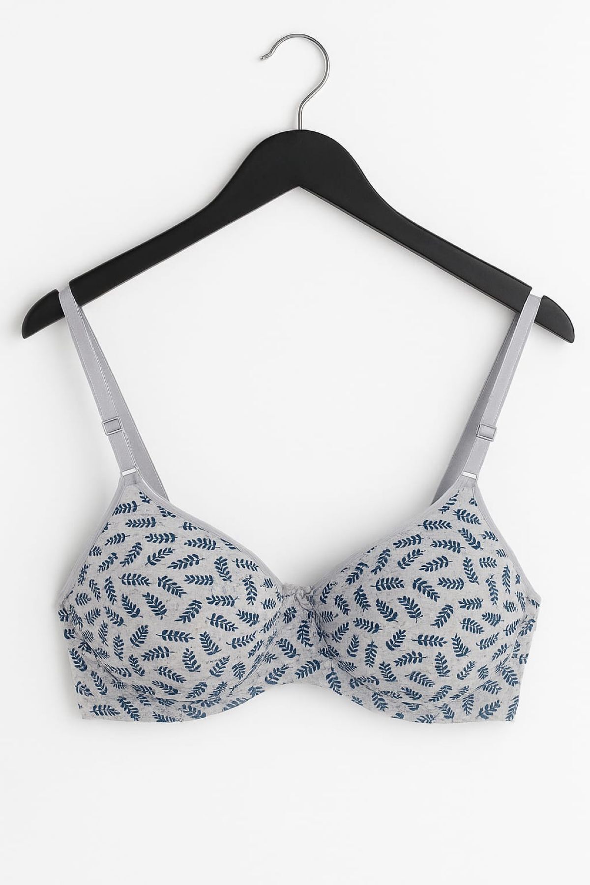 enmodaiçgiyim-Patterned Soft Thin Sponge Bra – No Underwire & No Support – Comfortable Fit Cotton – Mixed Pattern 4