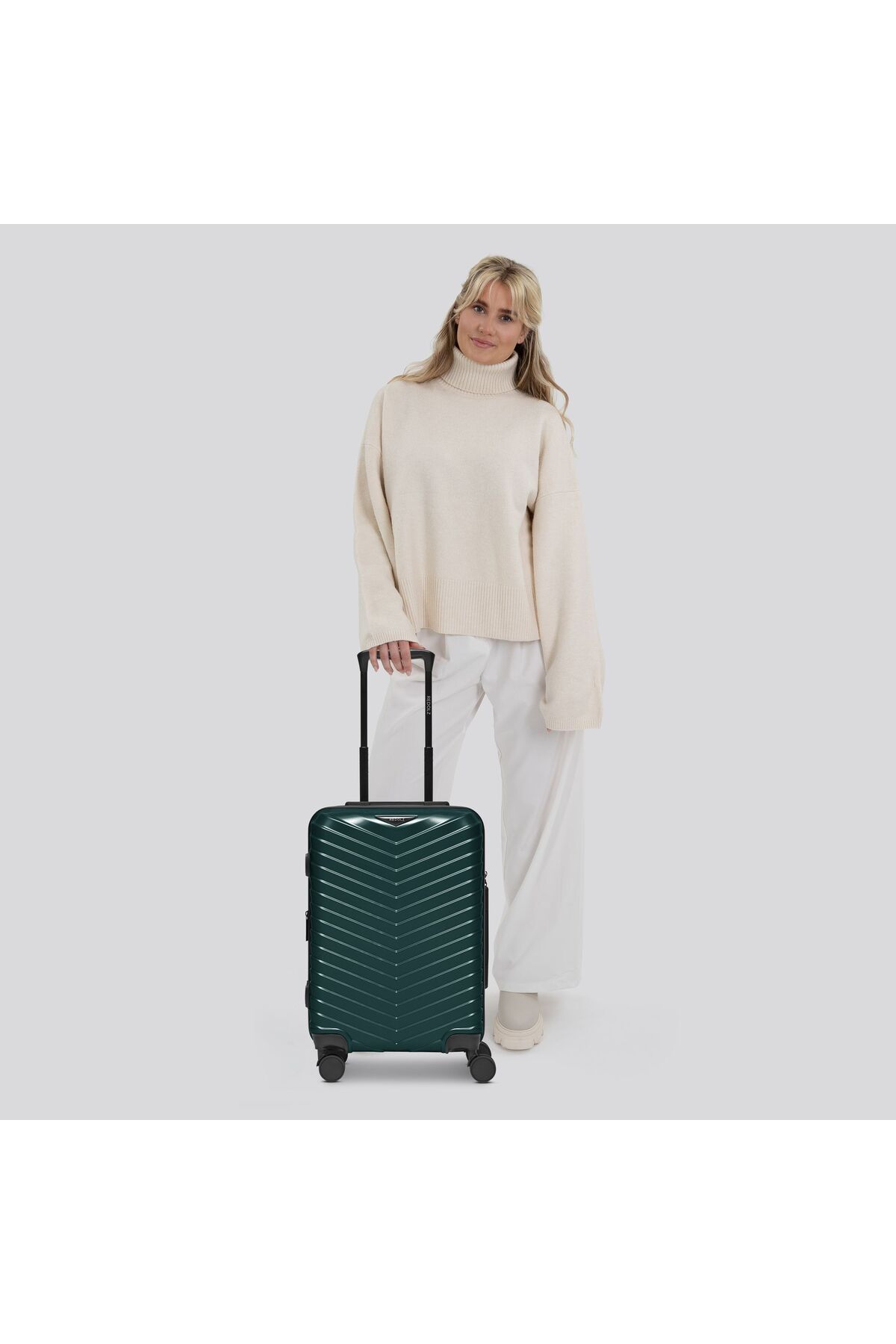 REDOLZ-Essentials 18 4 wheels Cabin trolley 55 cm with expansion pleat 8