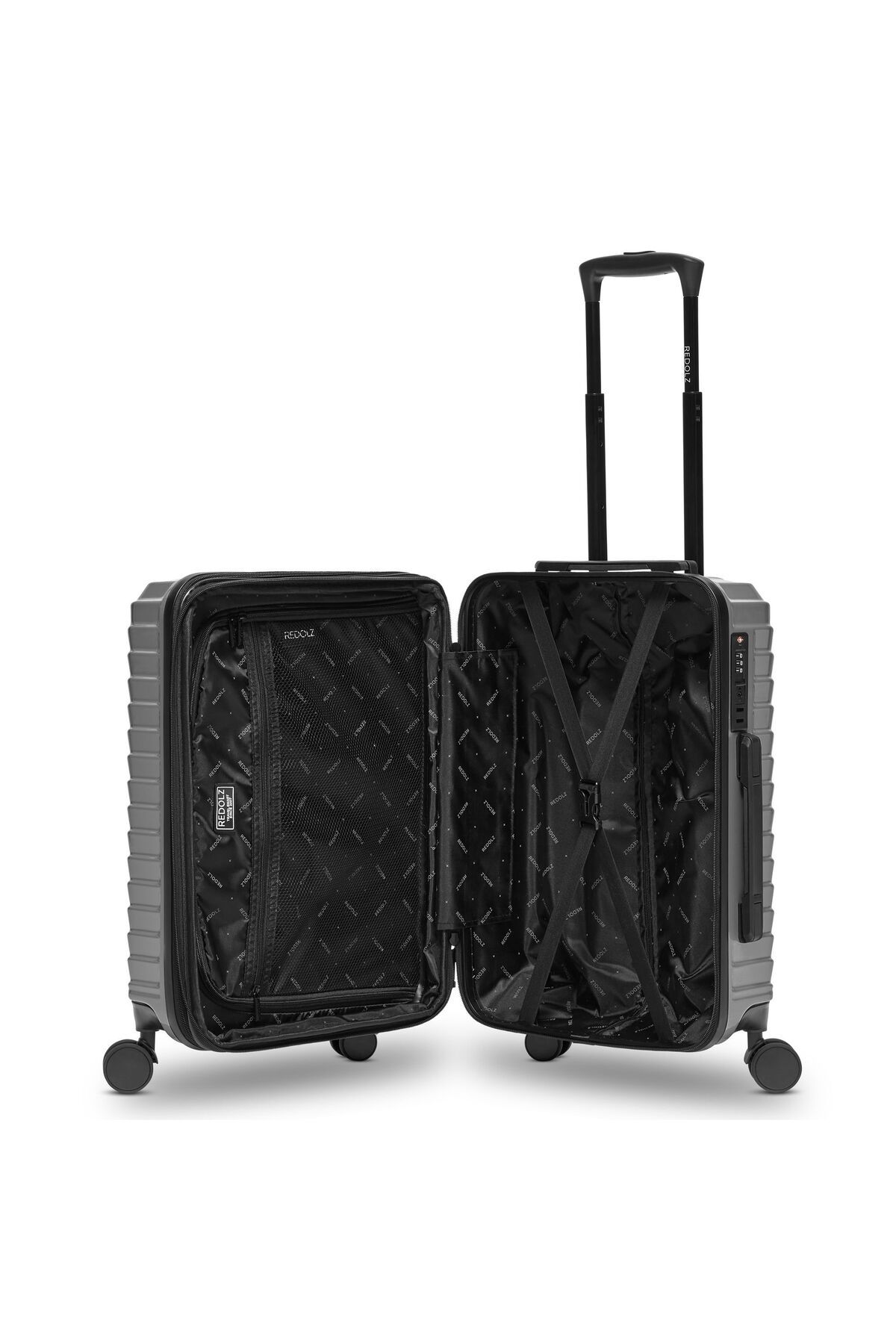 REDOLZ-Essentials 18 4 wheels Cabin trolley 55 cm with expansion pleat 5