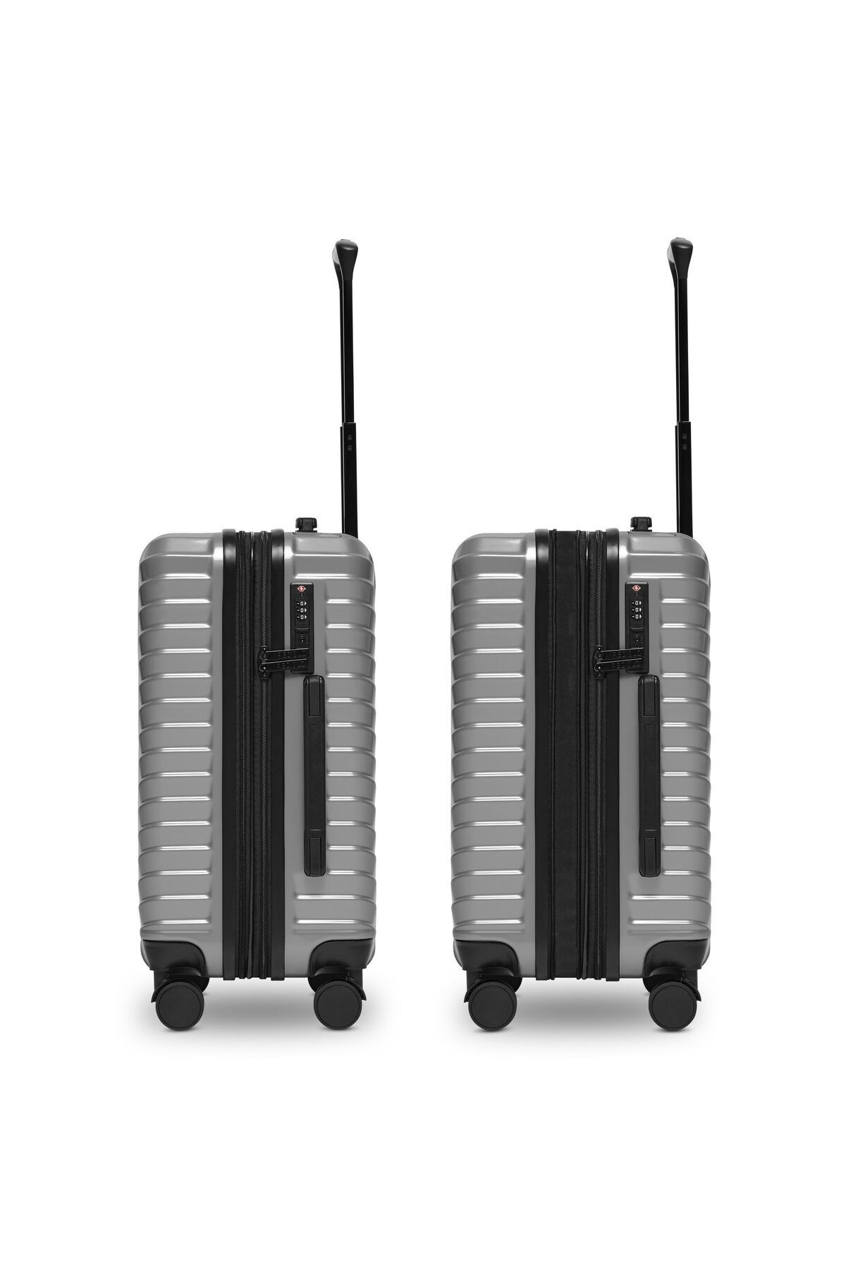 REDOLZ-Essentials 18 4 wheels Cabin trolley 55 cm with expansion pleat 3