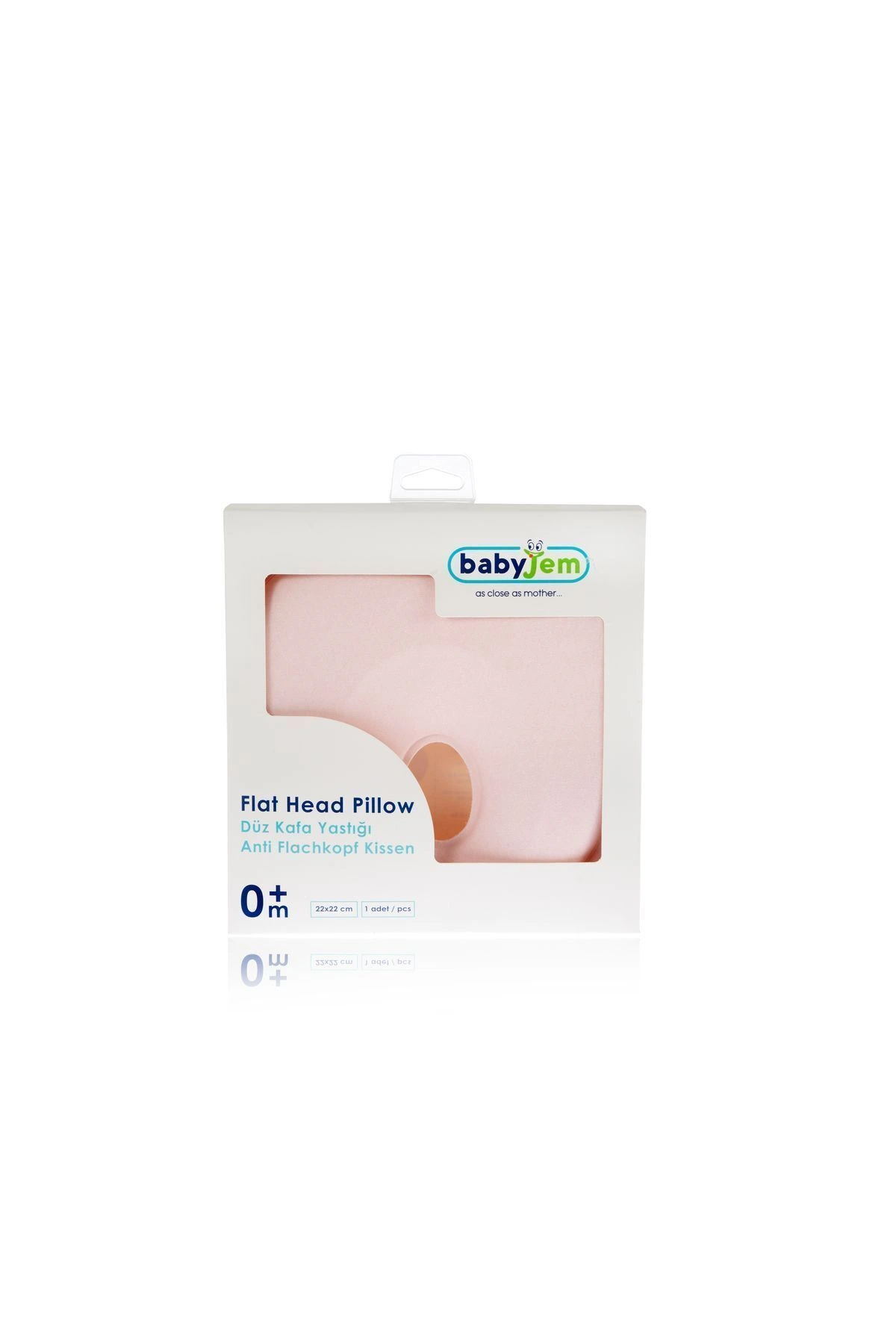 Babyjem Düz Kafa Yastığı Pembe fotoğrafı 7 (önizleme)