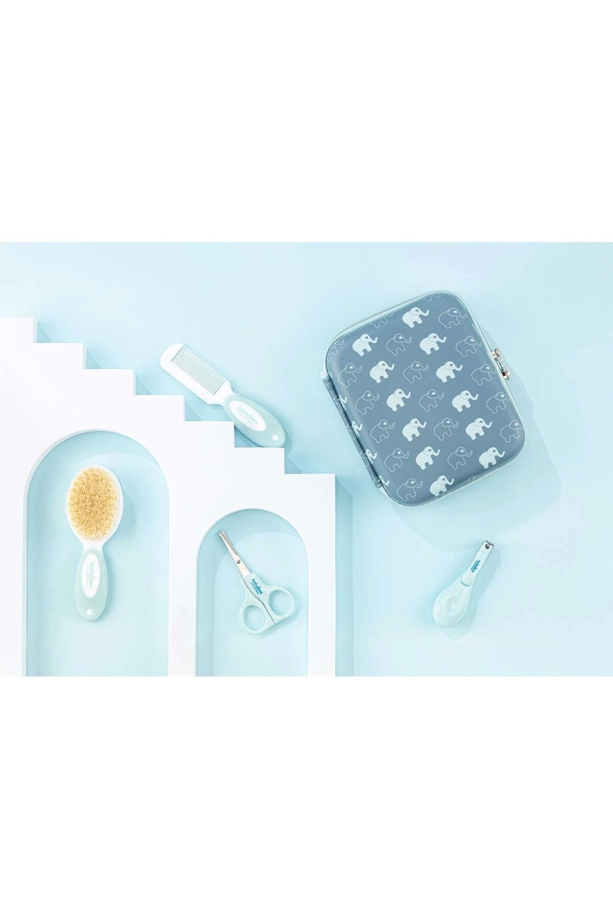 Babyjem 363 Mavi Bebek Bakım Seti 9 Parça fotoğrafı 2 (önizleme)