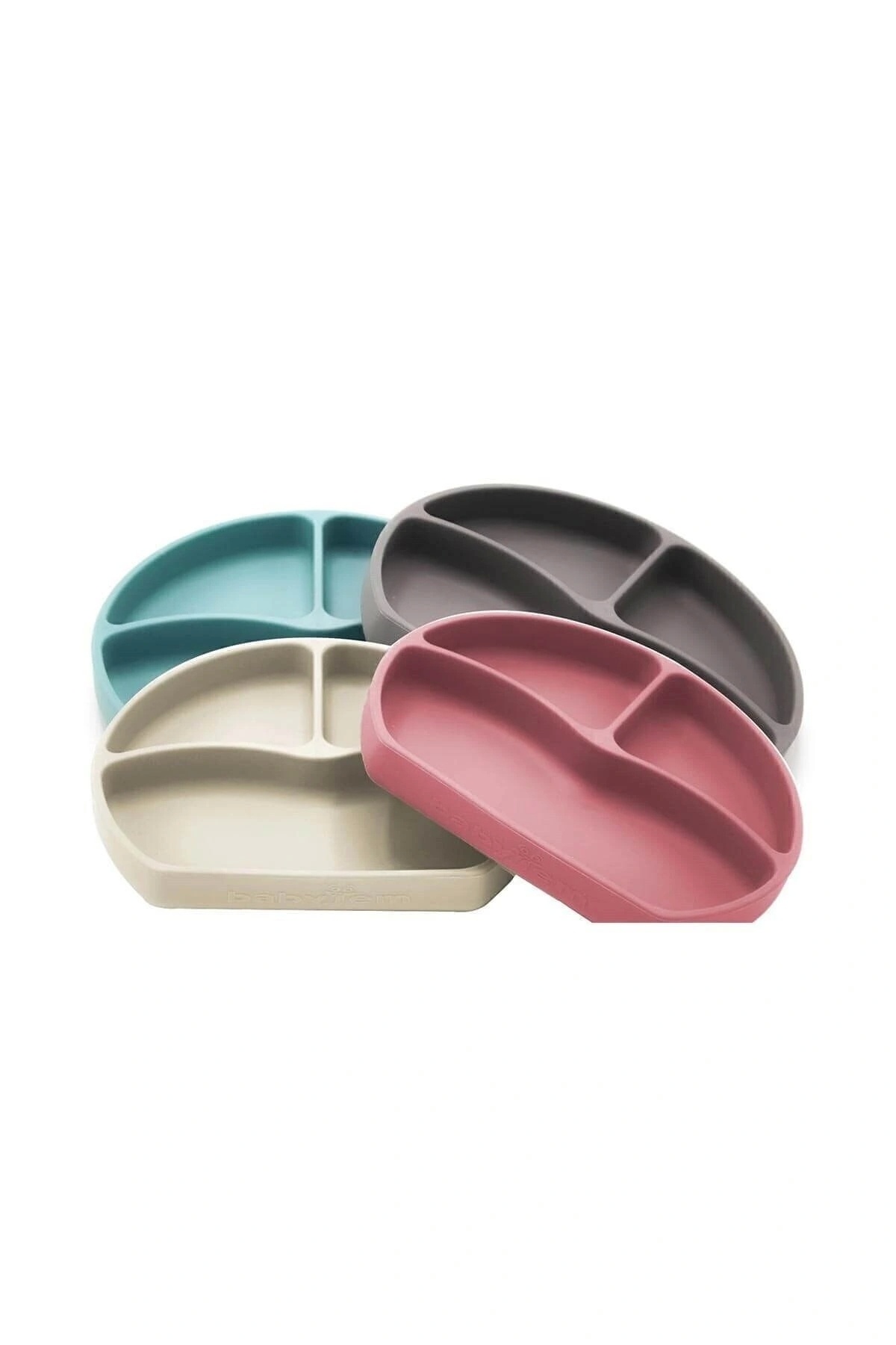 Babyjem Vakum Tabanlı Silikon Tabak Ekru - Bpa Içermez fotoğrafı 5 (önizleme)