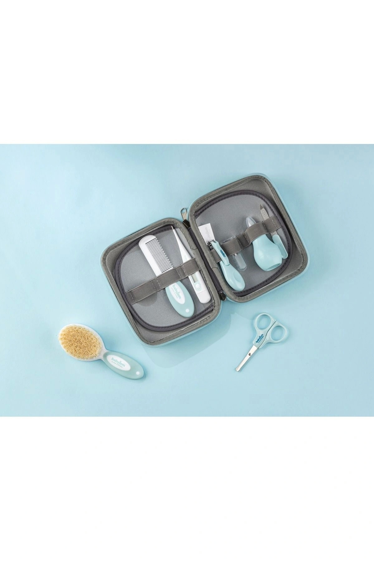 Babyjem 363 Mavi Bebek Bakım Seti 9 Parça fotoğrafı 4 (önizleme)