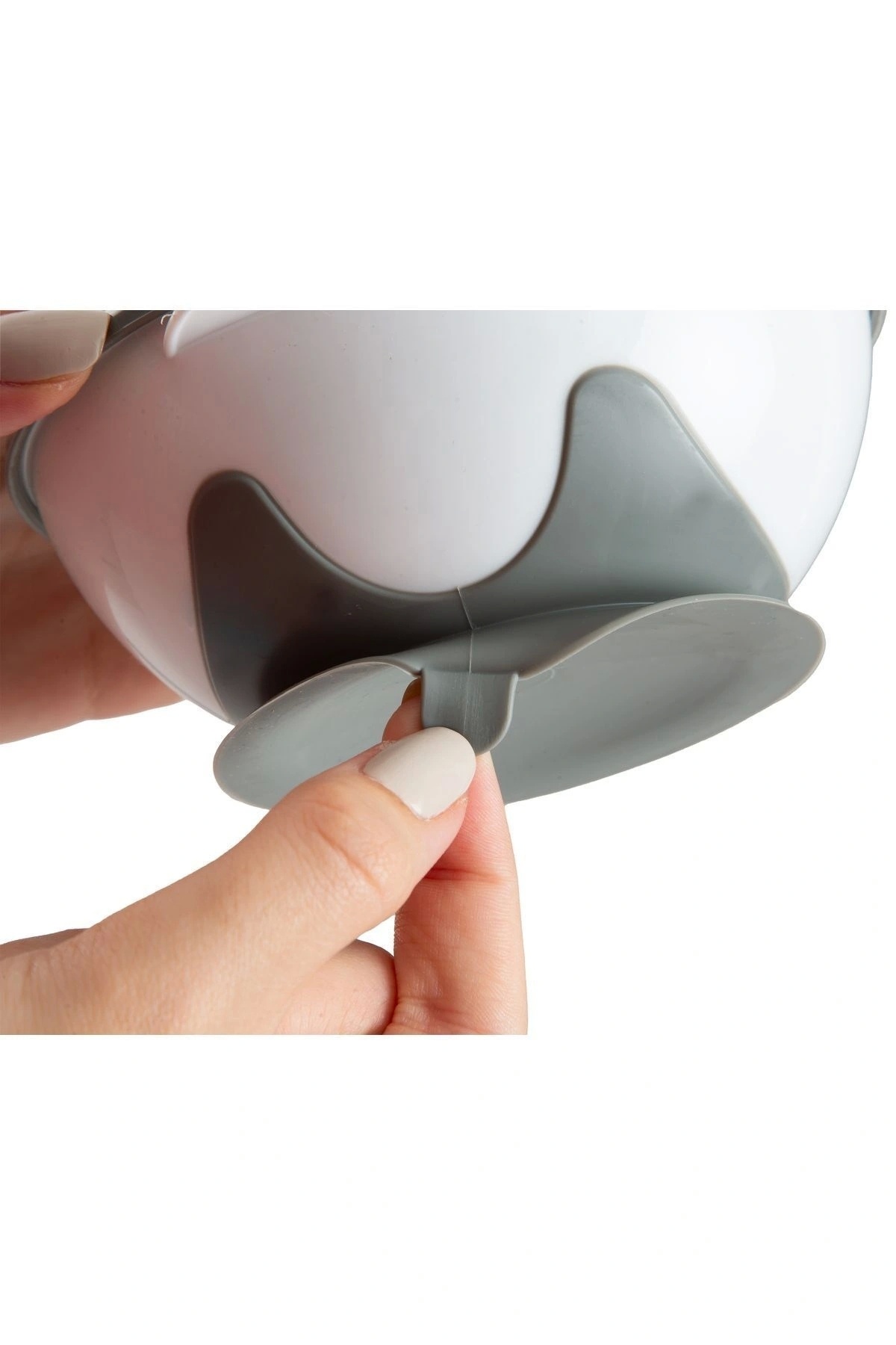 Babyjem Vakumlu Mama Tabağı 565 Gri fotoğrafı 6 (önizleme)