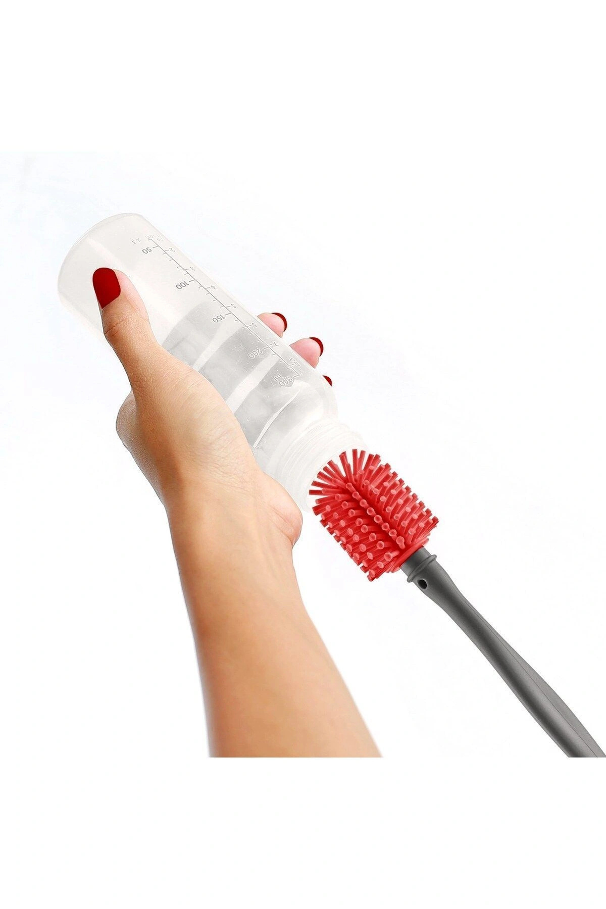 Babyjem Emzik ve Biberon Temizleme Fırçası 723 Pembe fotoğrafı 3 (önizleme)