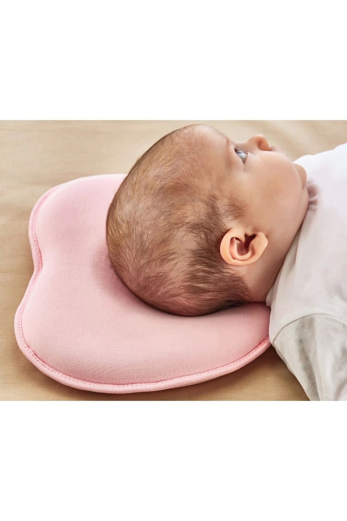 Babyjem Düz Kafa Yastığı Pembe fotoğrafı 4 (önizleme)