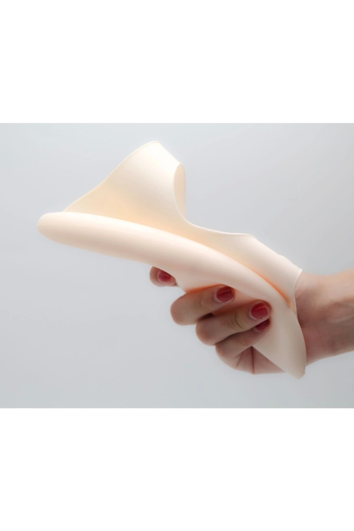 Babyjem Mini Silikon Önlük Ekru fotoğrafı 5 (önizleme)