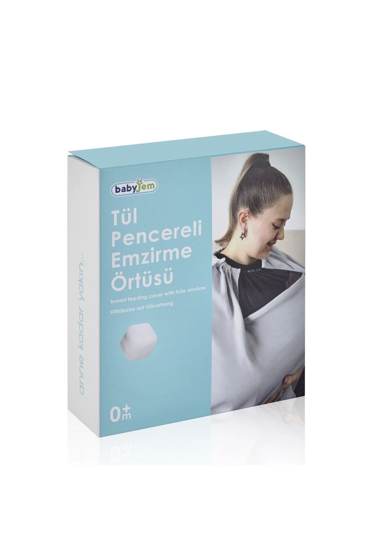 Babyjem Tül Pencereli  - Emzirme Önlüğü & Ana Kucağı Örtüsü 2in1 fotoğrafı 5 (önizleme)
