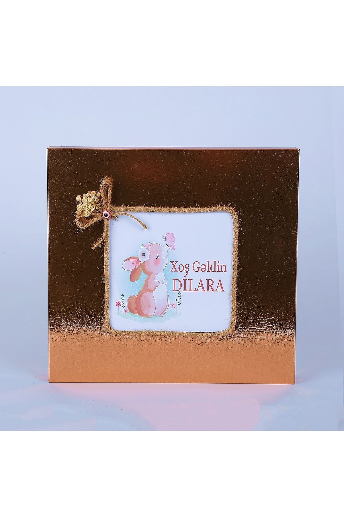 altıniz gıda (ELİT ÇİKOLATA) İSME ÖZEL TAVŞANLI KIZ BEBEK ÇİKOLATASI DOĞUM,DOĞUM GÜNÜ,MEVLİD HEDİYELİK İSİMLİ fotoğrafı 2 (önizleme)