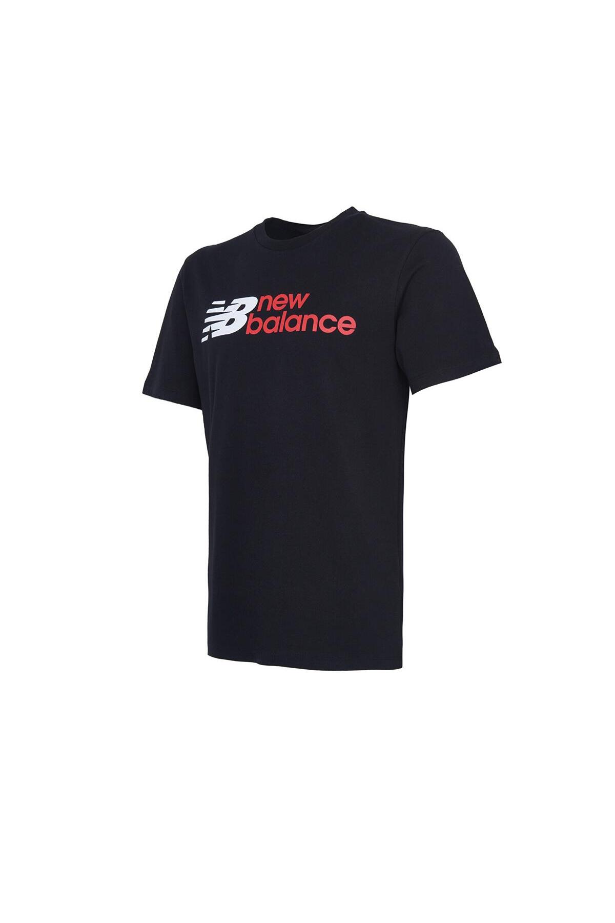 تی‌شرت مردانه طرح Mnt1354-bk نیو بالانس تی شرت ورزشی New Balance