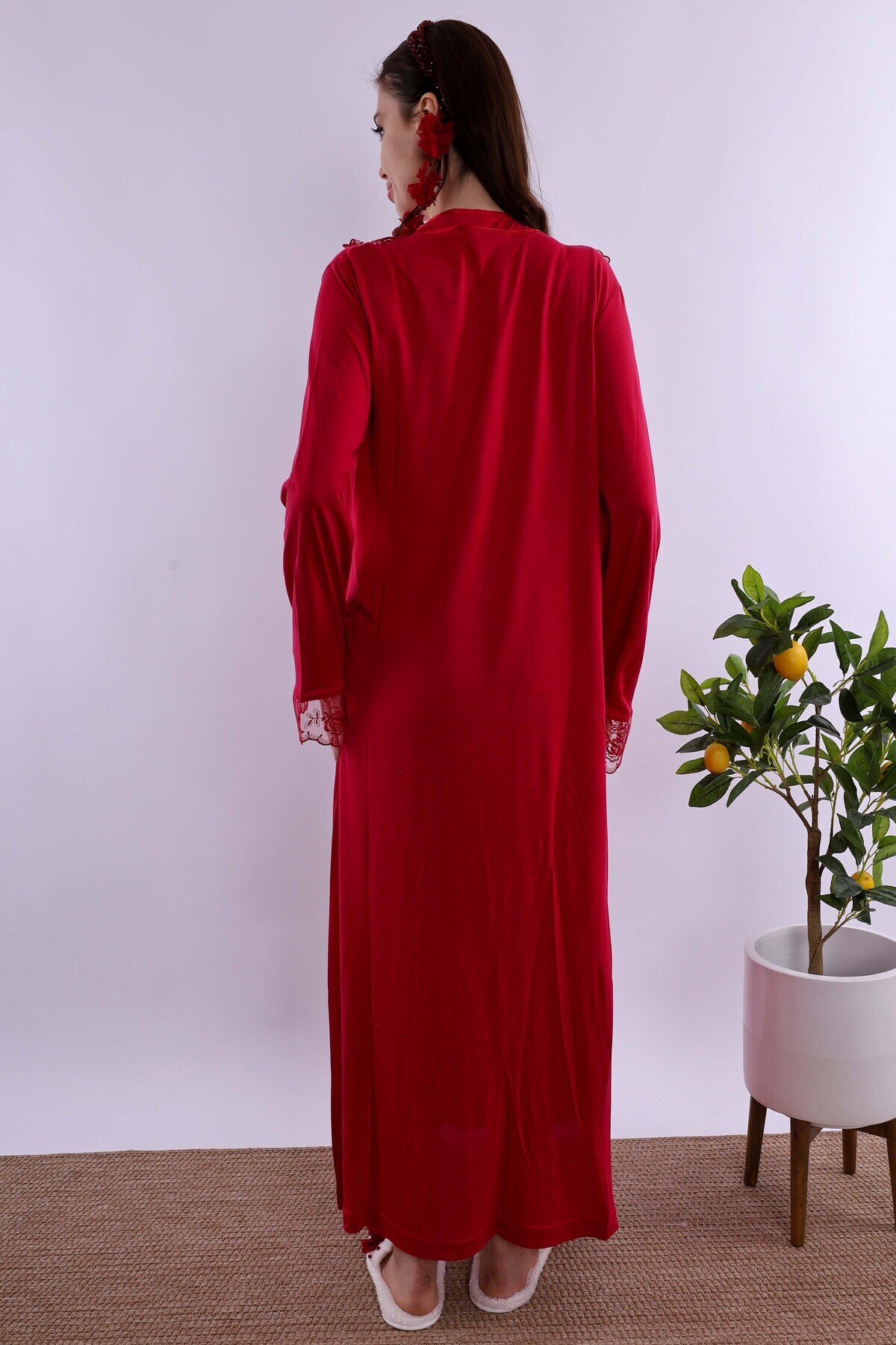 ByLohusa-Effortt Cherry Pregnant Maternity Set 4