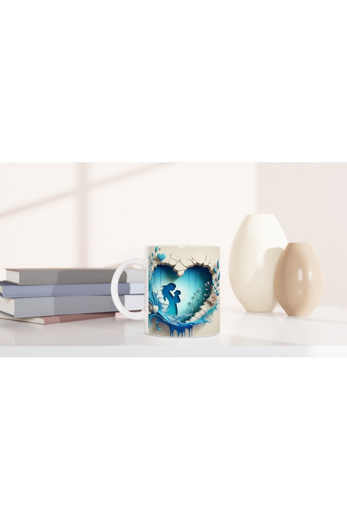 Luluyen-Love for Mother between Water Waves Mug 6