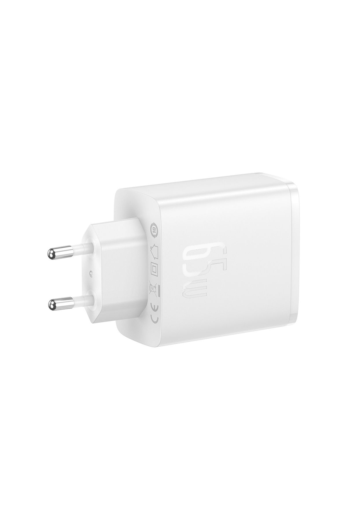 Baseus-Încărcător rapid USB, Tip-C, 65W - Cube Pro (P10152301213-00) - Alb 4