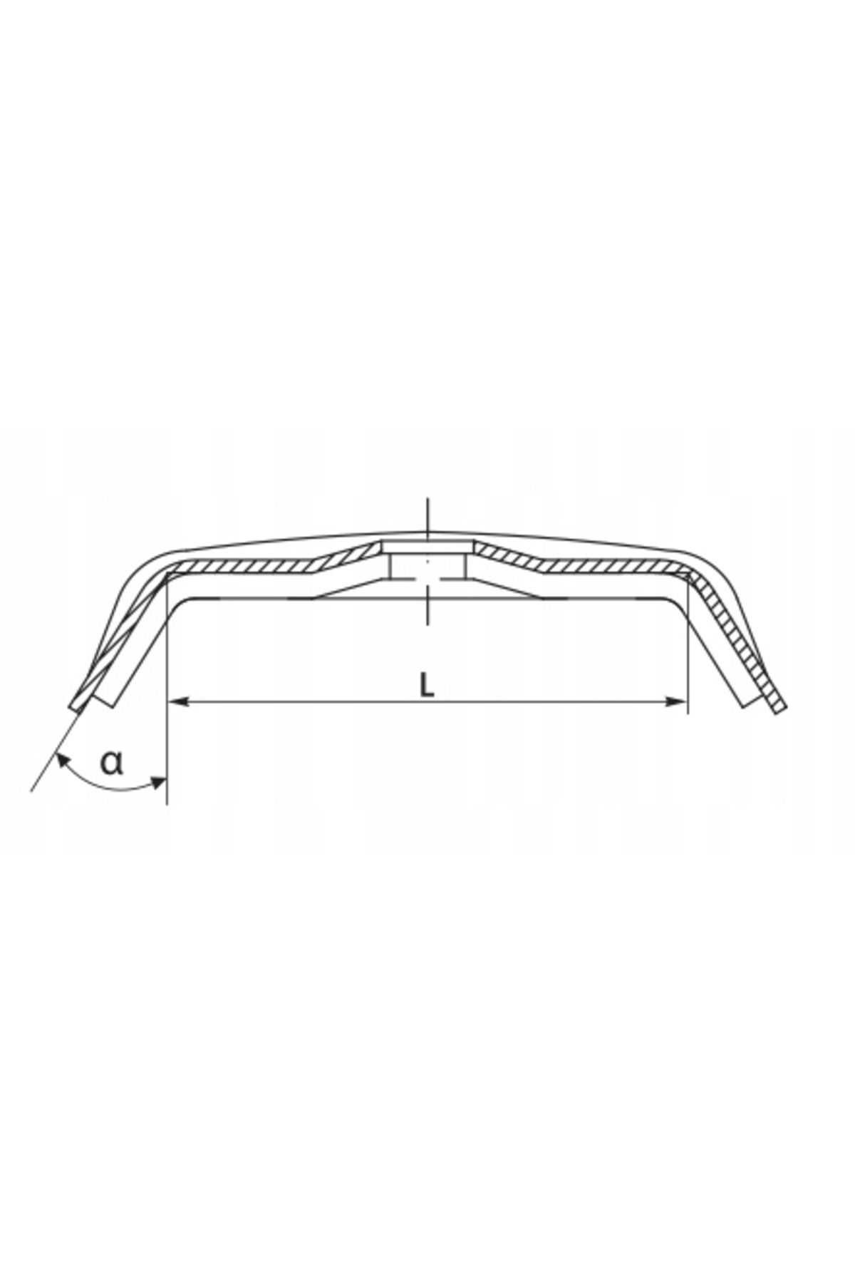 Inna marka-Kaloty 26mm RAL 9007 3