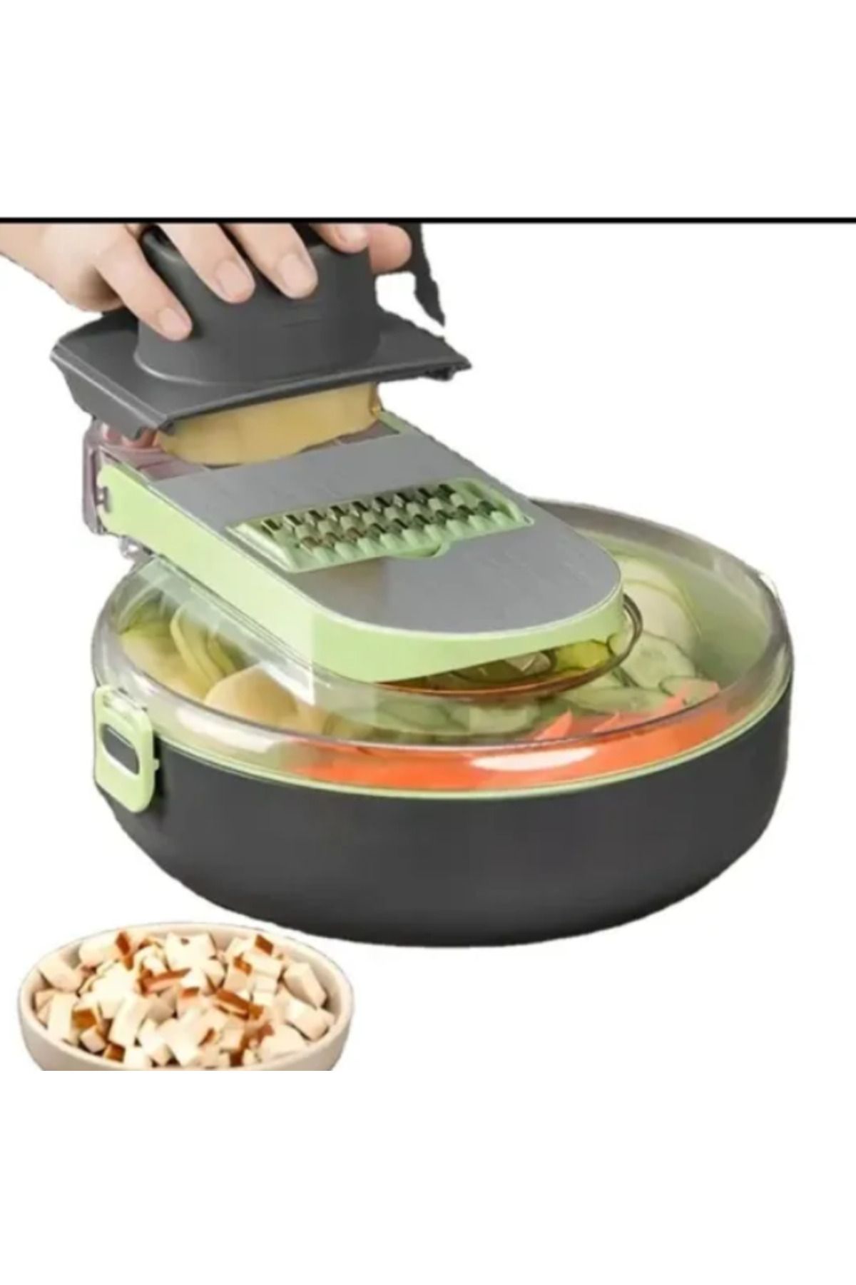 OEM-Tocător de legume multifuncțional, 9 în 1, toacă legume și fructe, model JD-2441 1