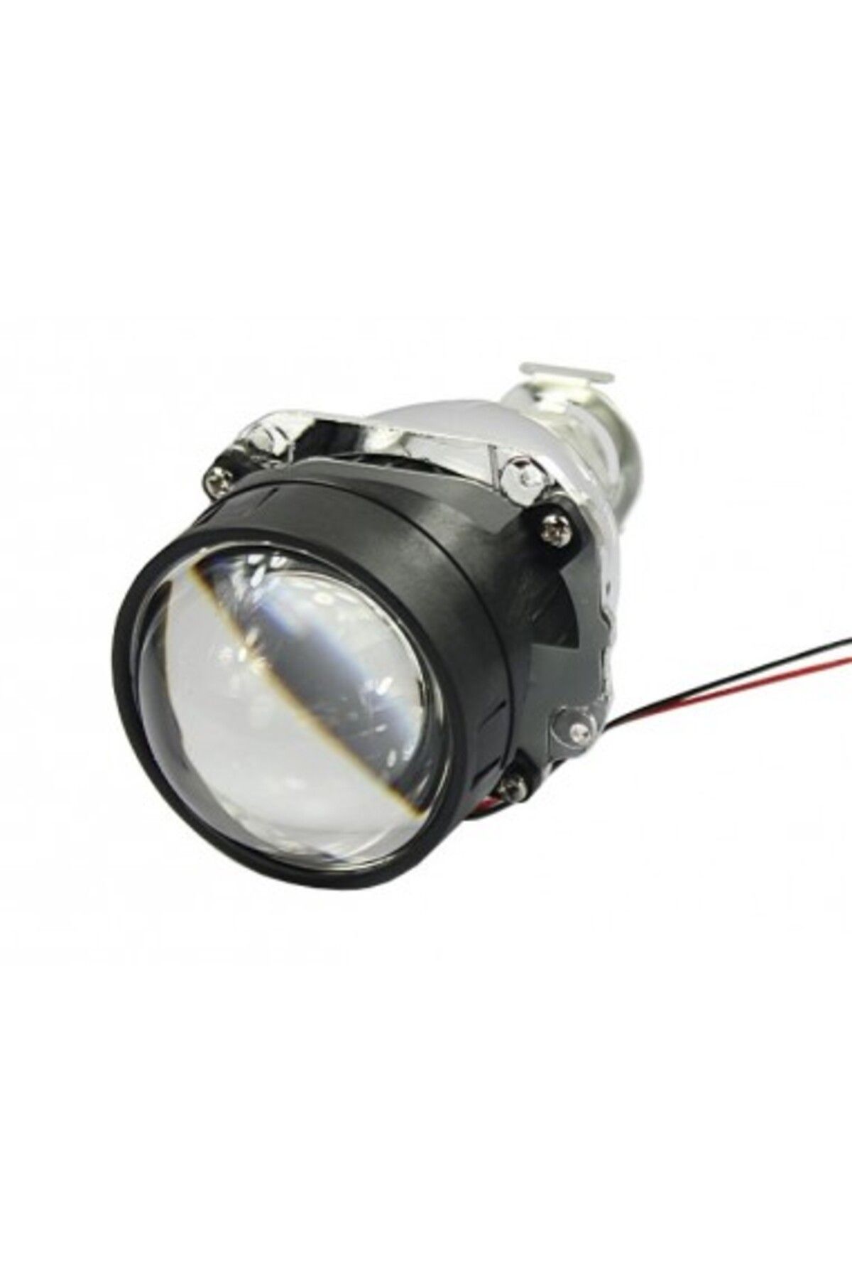 Xenon Bright-Lupe mini H1 2.5" pentru faruri Bixenon cu ornamente opționale incluse Z104 3