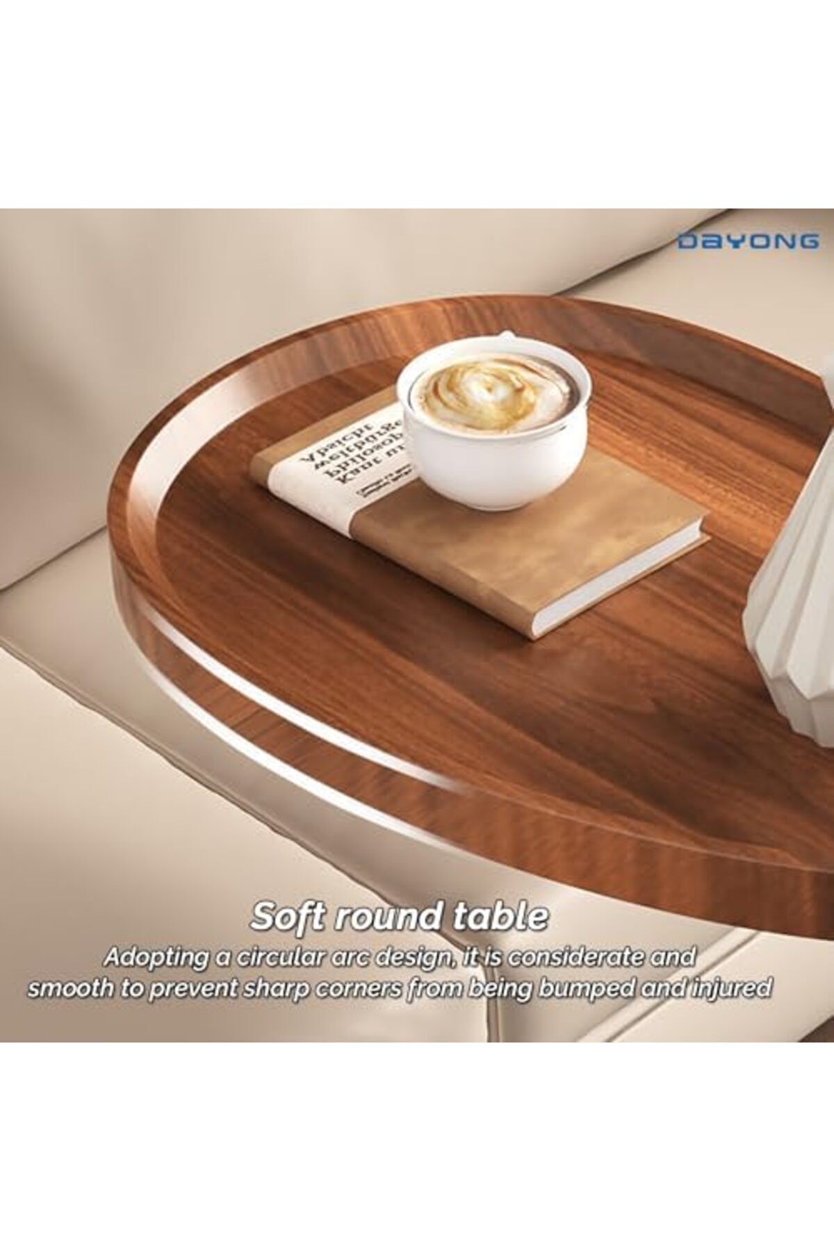 Türkiye-C-shaped End Table, Modern Creative Design Coffeee Table, Side Table For Couch, Sofa Snack Side Tabl 8