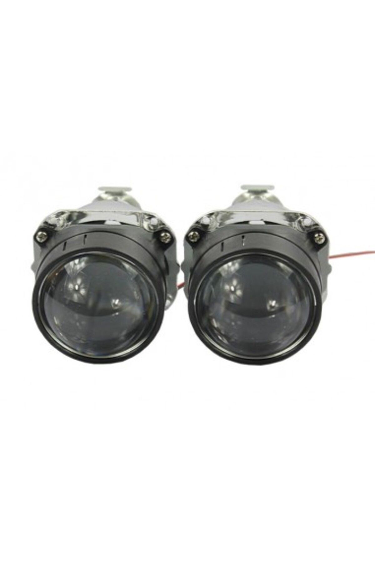 Xenon Bright-Lupe mini H1 2.5" pentru faruri Bixenon cu ornamente opționale incluse Z104 1