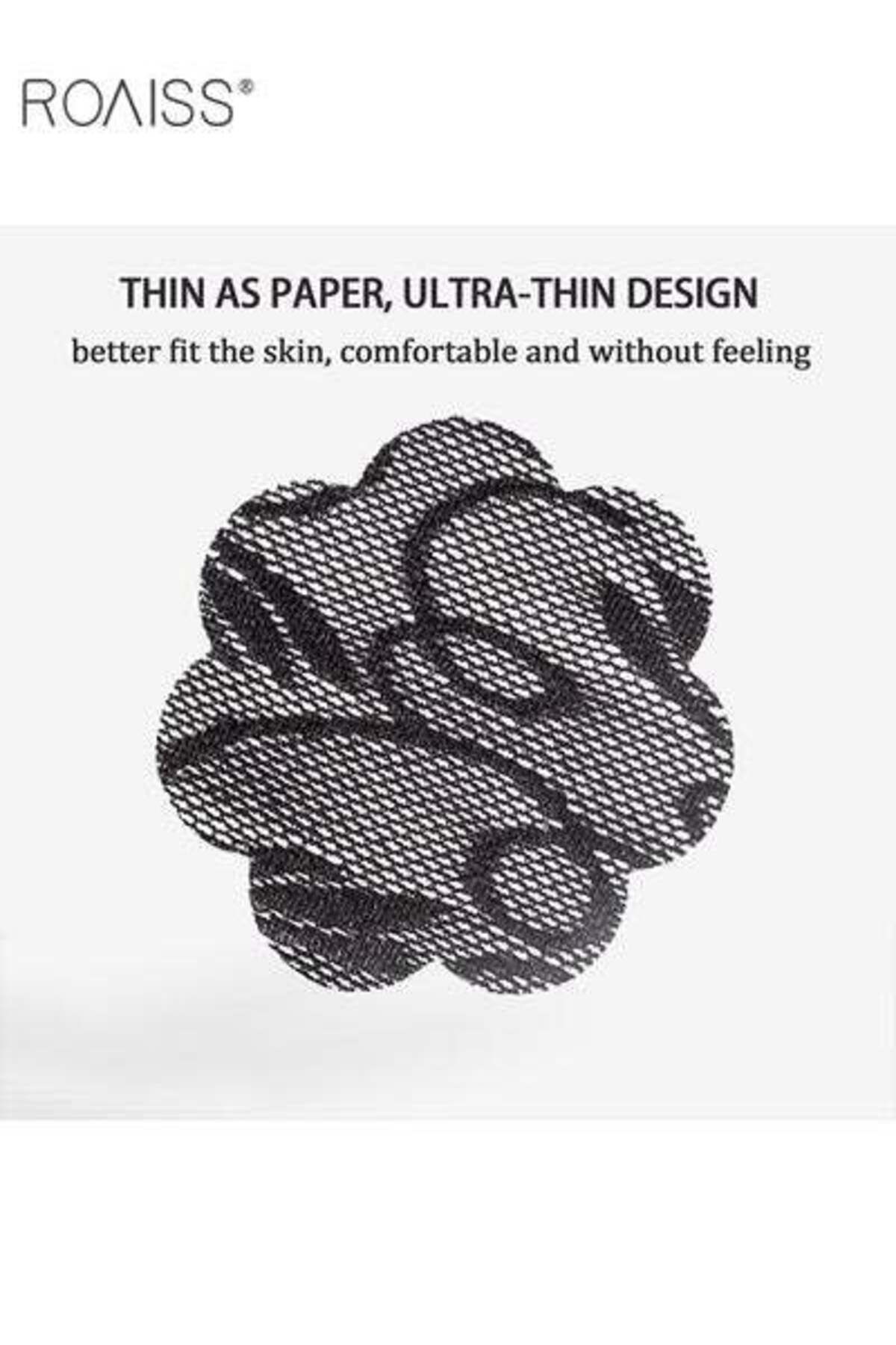 ROAISS-20 Pair Disposable Patch 4 Decor Combinations to Meet Daily Needs Thin as Paper Invisible Traceless 4