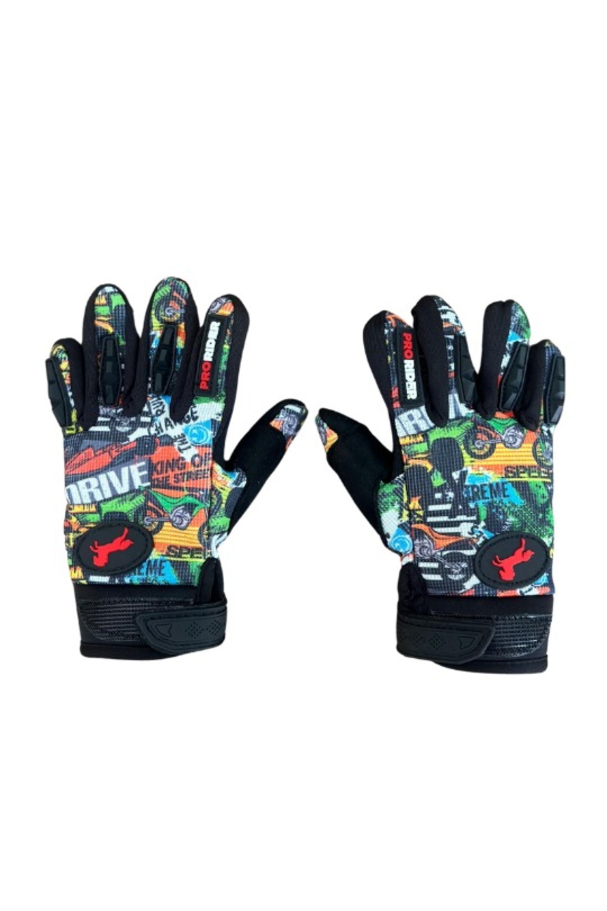 MOTOANL Motosiklet Çocuk Eldiveni TPR Velcro Kids Motor Eldiven Drive