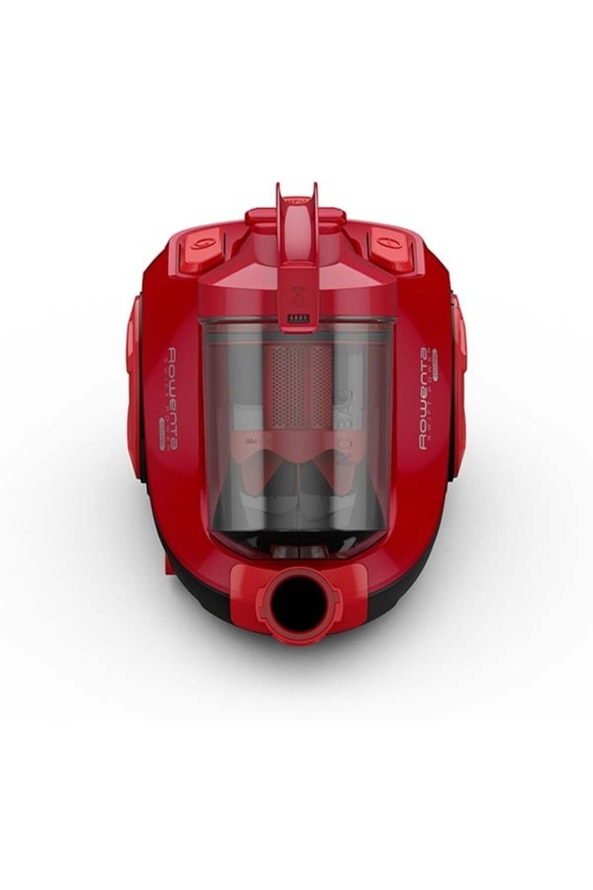 Rowenta-Aspirator fără sac Swift Power Cyclonic RO2913EA, 1.2l, 750W, 77dB, roșu-negru 4