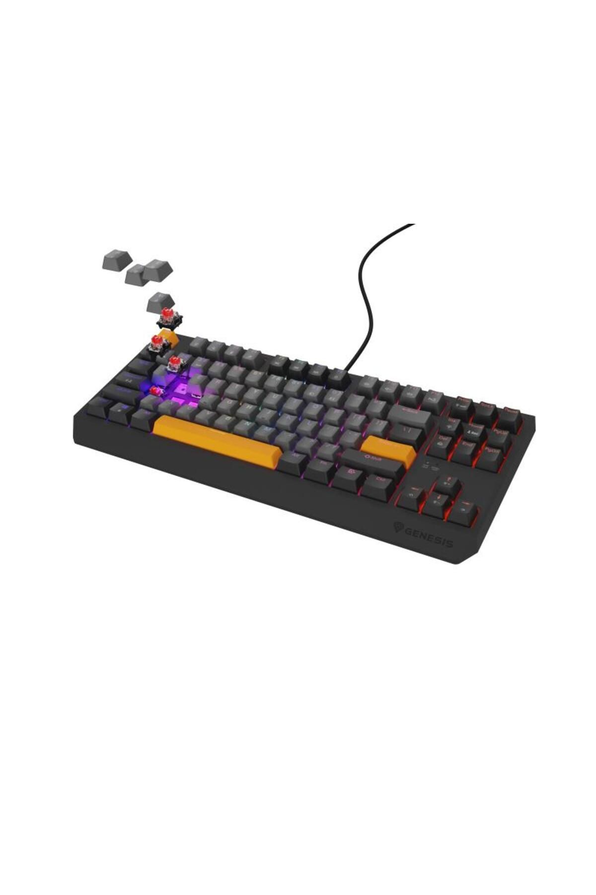 Genesis-Thor 230 TKL wired mechanical gaming keyboard, RGB lighting, Linear switch, mode switch 3