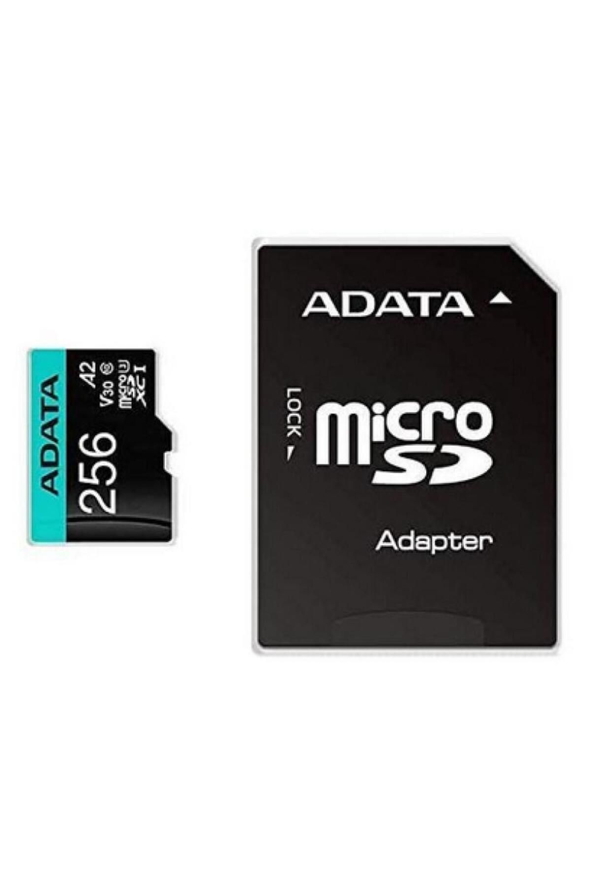 Adata-Card de Memorie MicroSDXC 256GB, Adaptor SD, Class 10 3