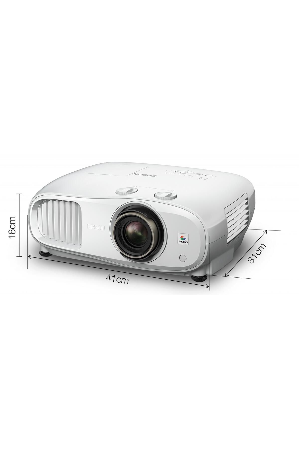 EPSON-EH-TW7100 projector, 3LCD, 4K PRO-UHD, 3,000 lumens, 16:9, 100,000:1, lamp 3,500 hours/ 5. 3