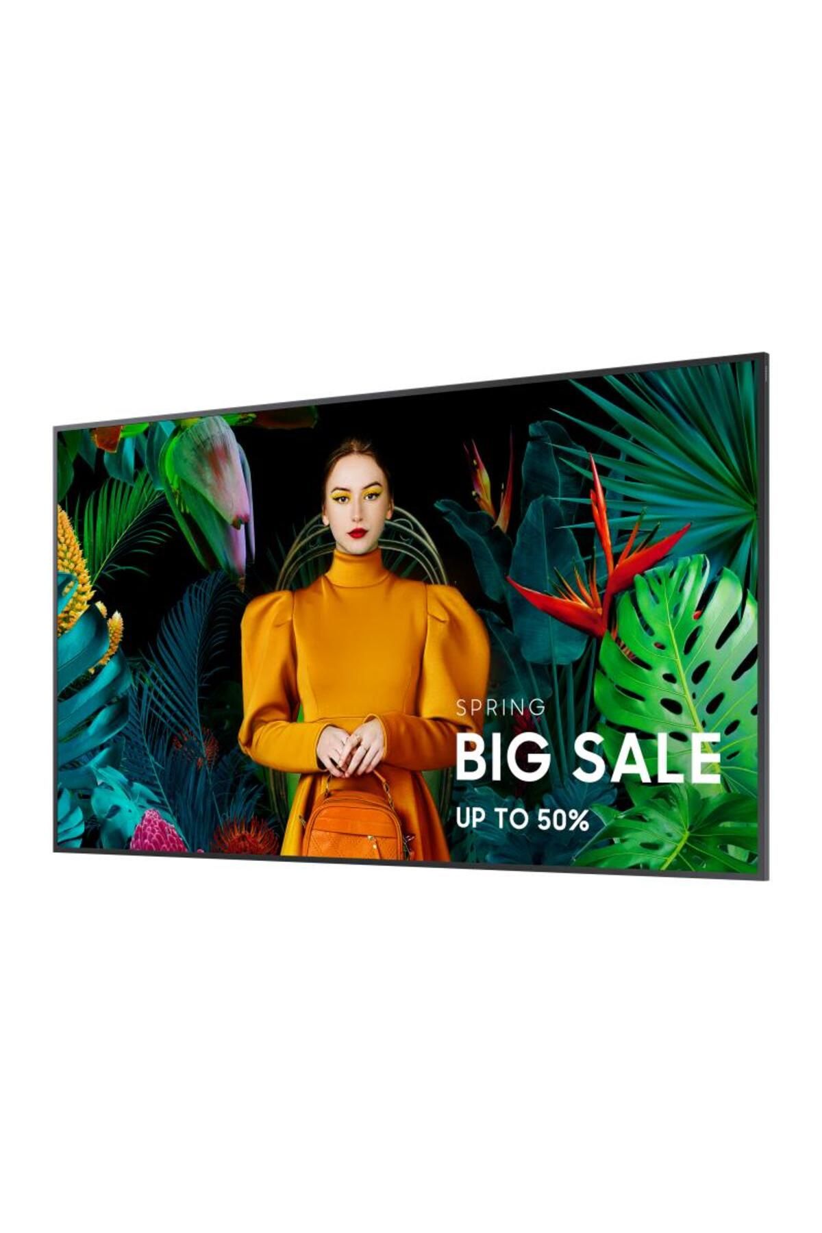 Samsung-Monitor signage QM65C, 65, 500nit, 24/7, UHD, panel VA, E-LED, 8ms, contrast static 40 3